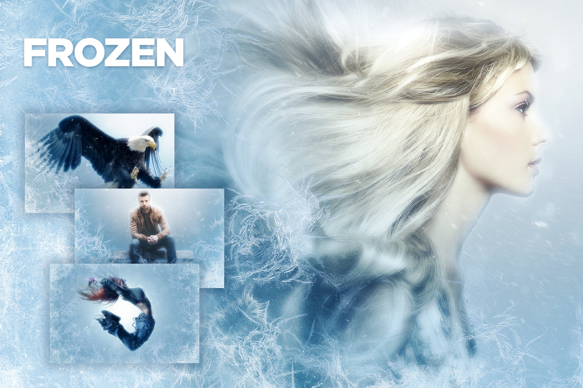 photoshop ice effect