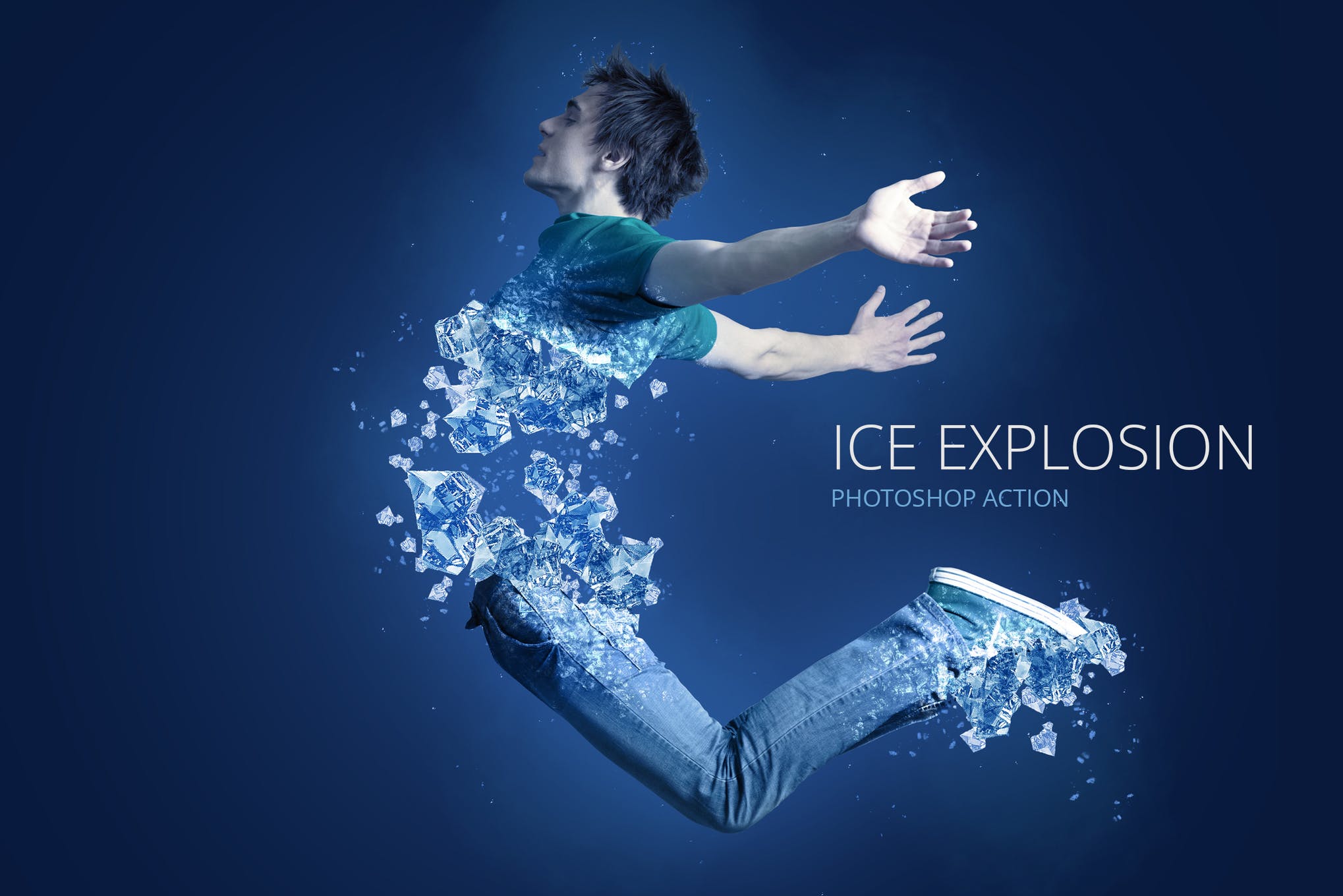 photoshop ice effect