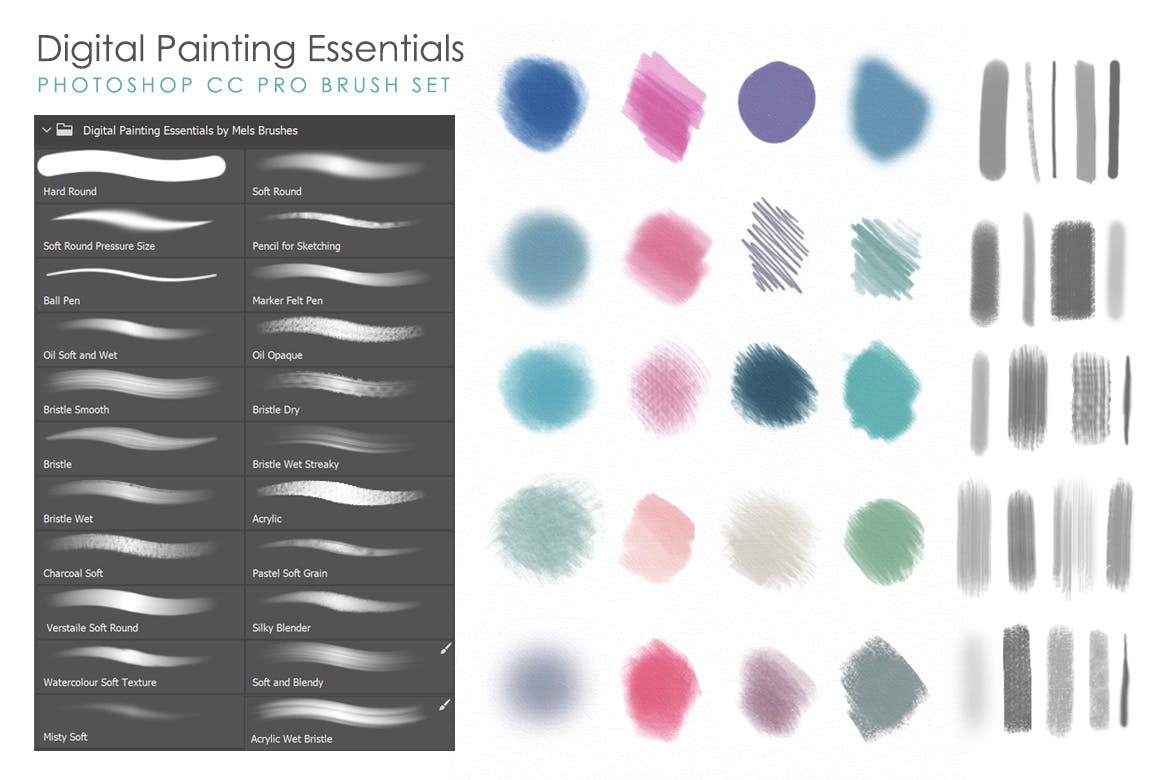 free photoshop digital painting brush