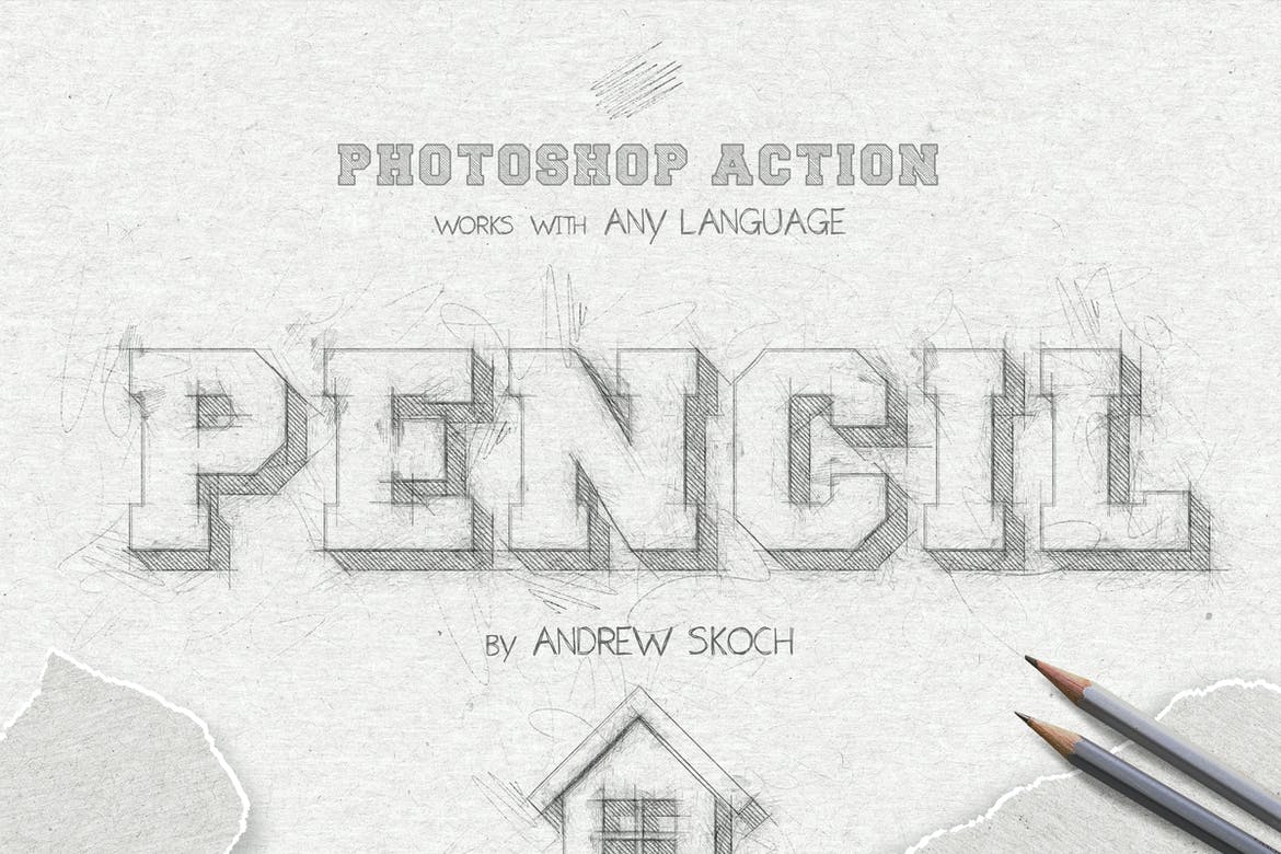 Item: Animated Architecture Sketch Photoshop Action by IndWorks - shared by  G4Ds