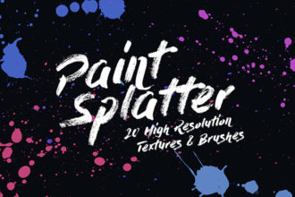 25+ Best Photoshop Splat & Splatter Brushes 2024