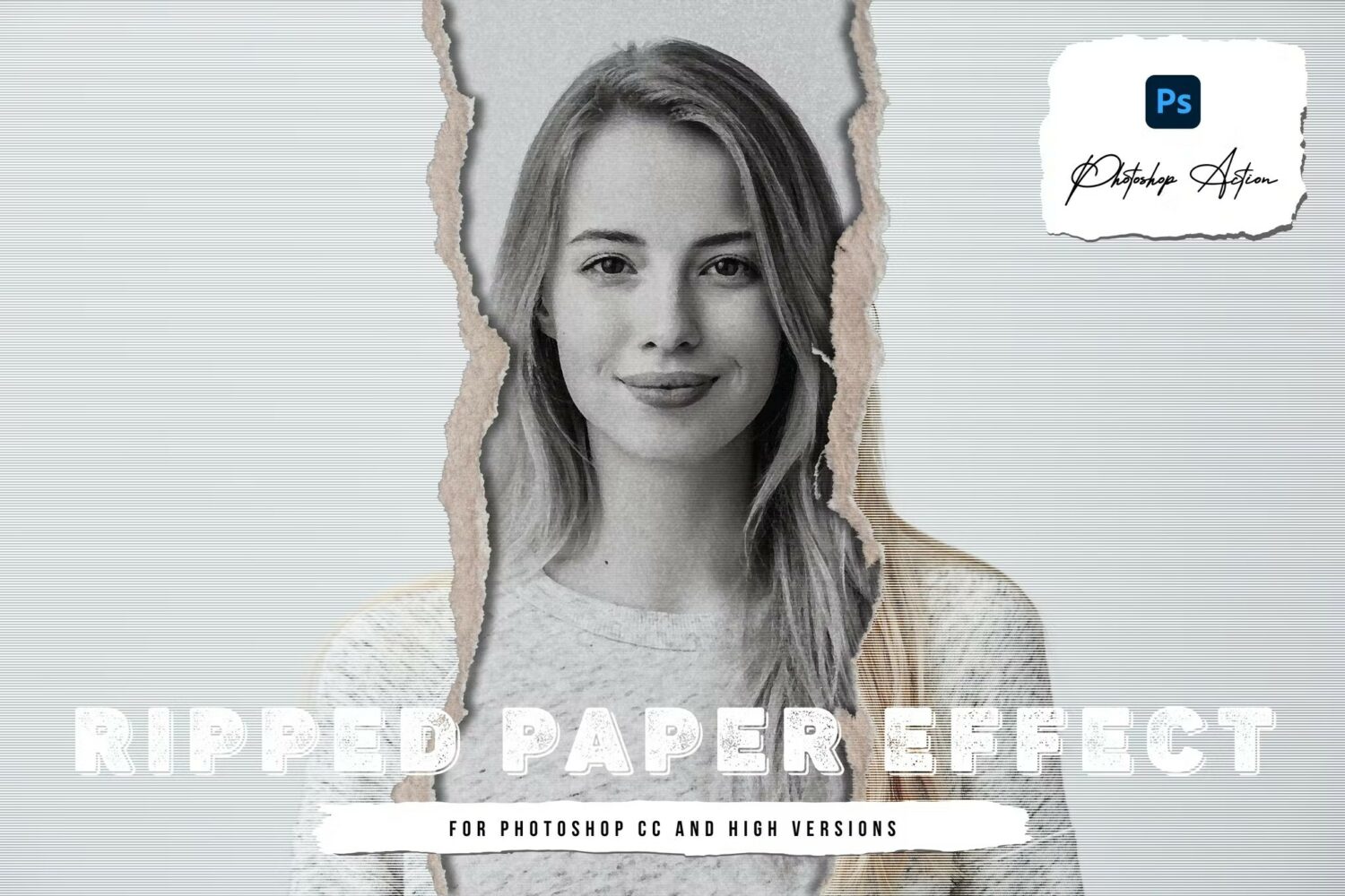 24+ Best Torn Paper Effects for (Torn Edges, Brushes & Filters) Theme Junkie