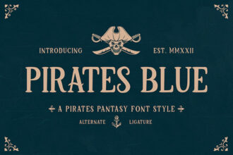 25+ Best Pirate Fonts for Treasure, Adventure & Sailing