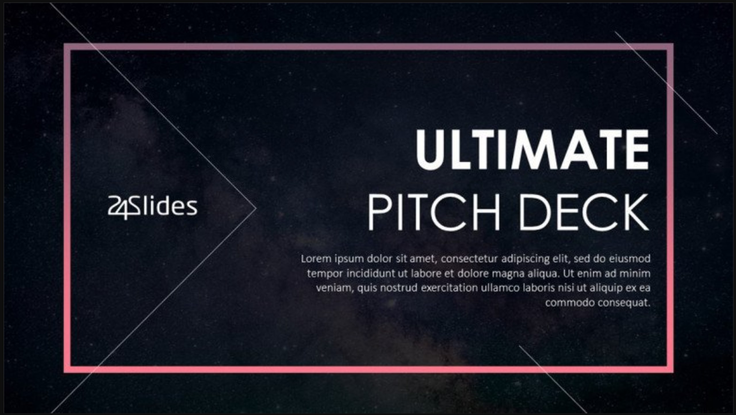  Startup Pitch Deck Template Google Slides Goimages Board