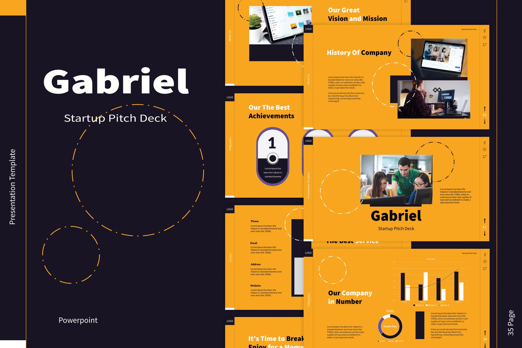 pitch deck powerpoint template