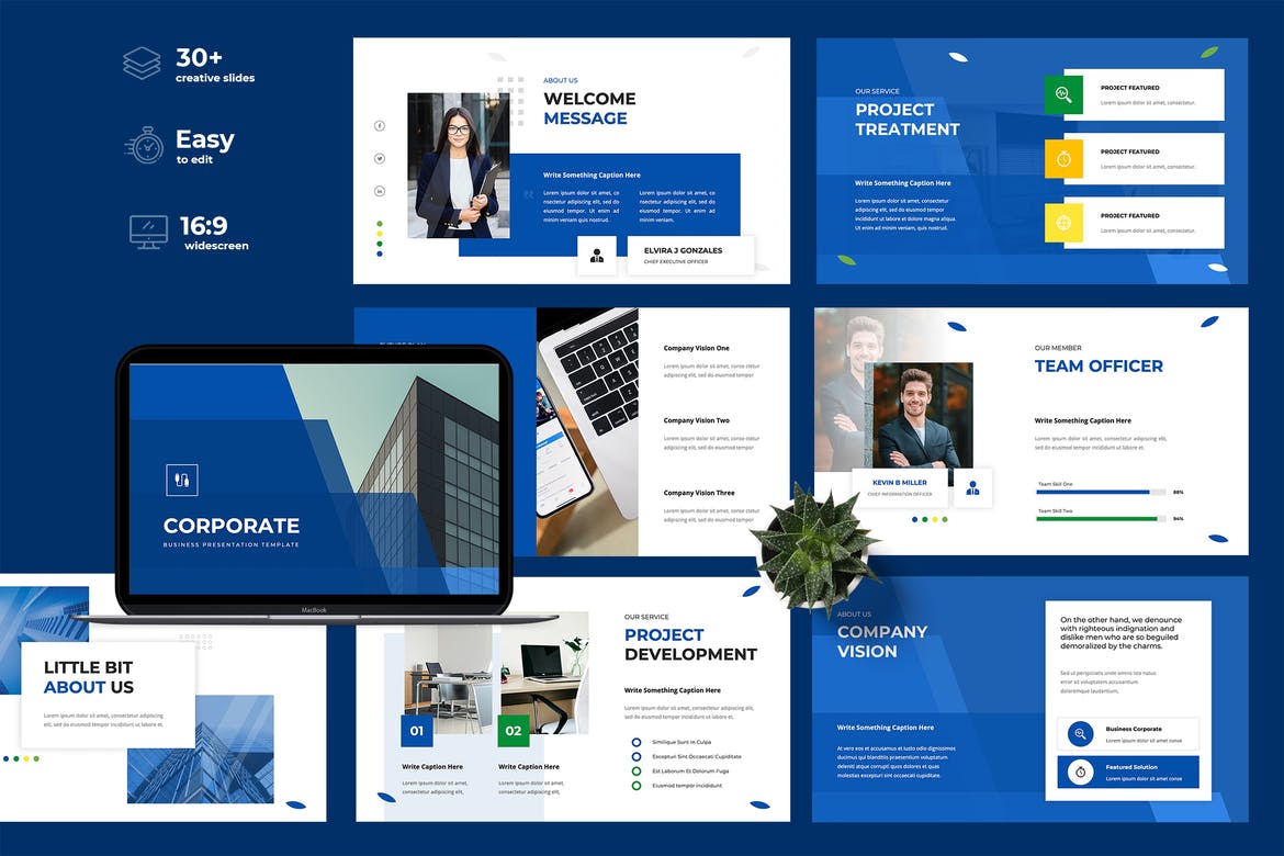 Botanical Pitch Deck Presentation Powerpoint Template Ppt File Download