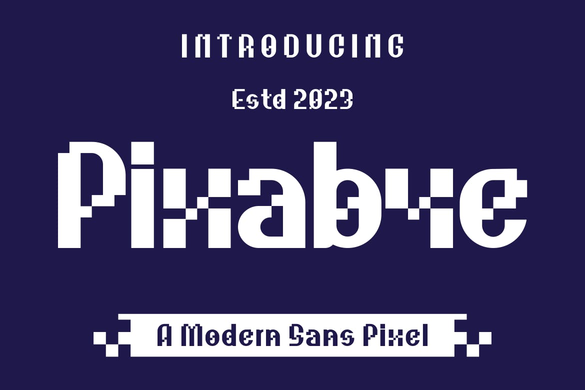 Pixabye Sans Pixel