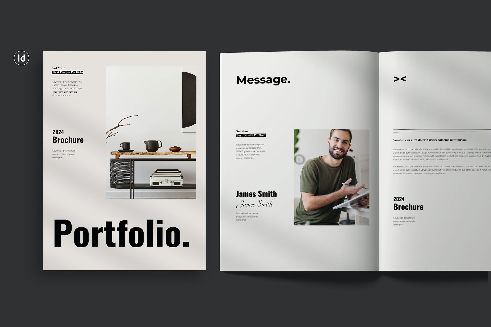 Portfolio Brochure InDesign Template