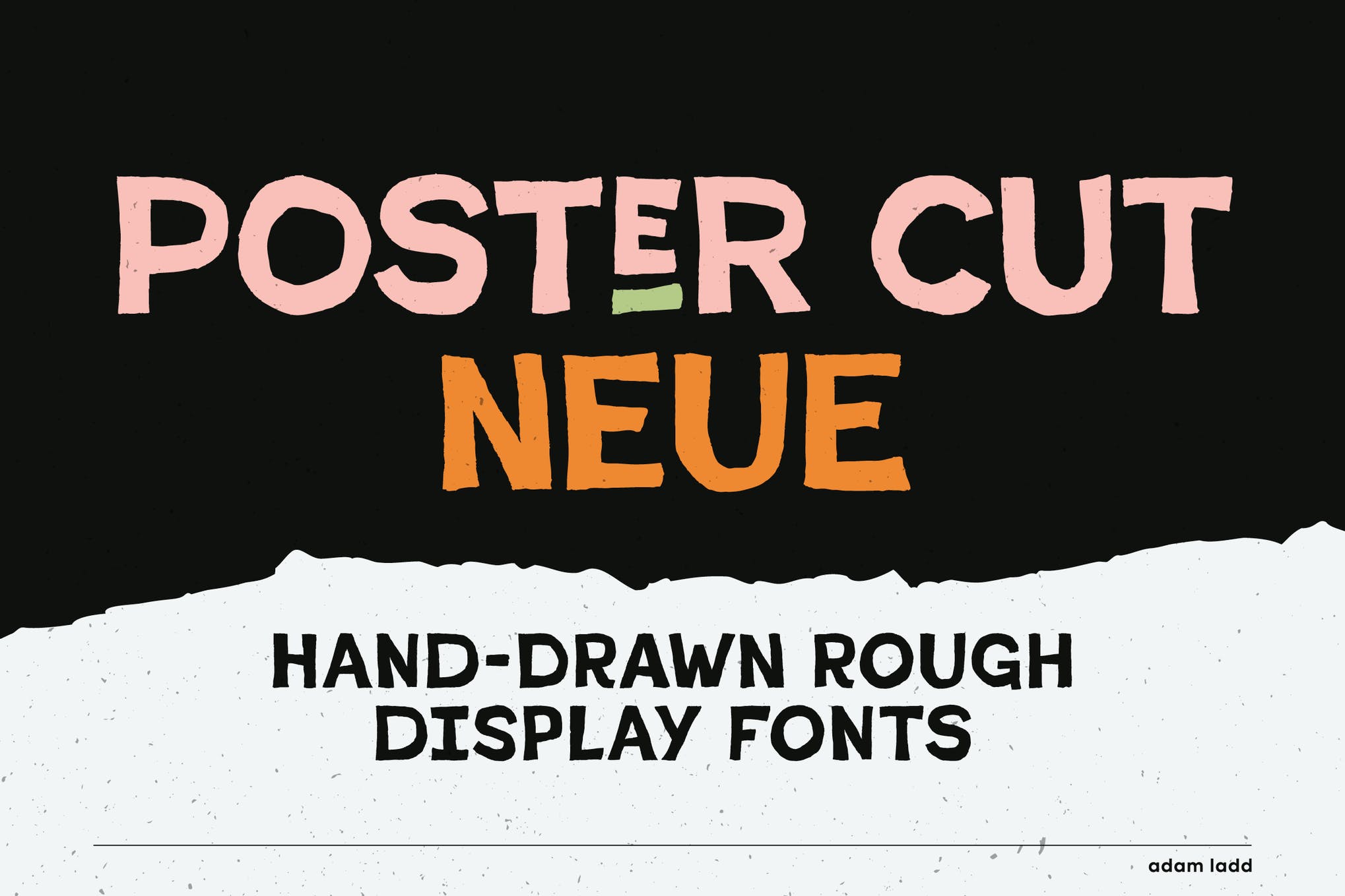 poster font