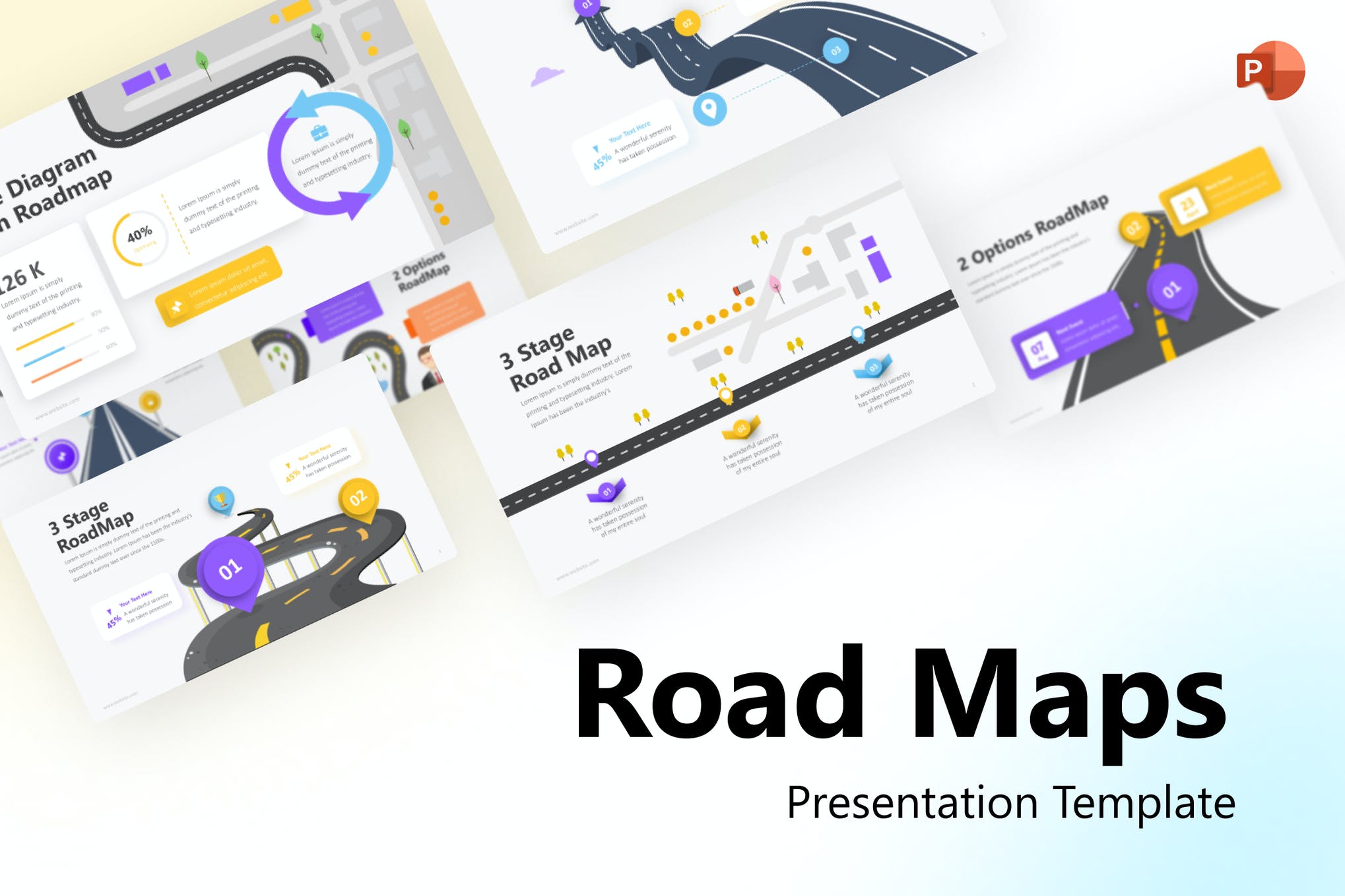 powerpoint roadmap template