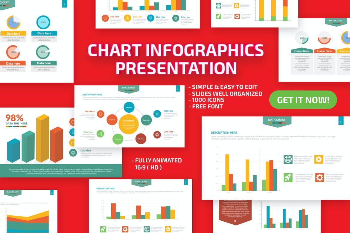 infographic template free powerpoint