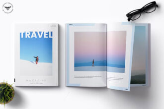 20+ Book & Magazine Mockups and Templates