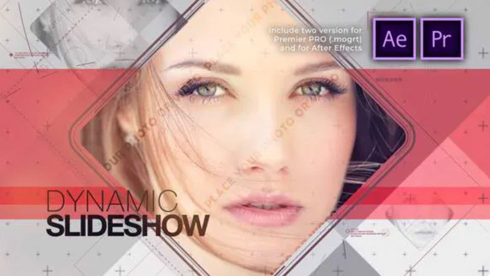 adobe premiere photo slideshow template free