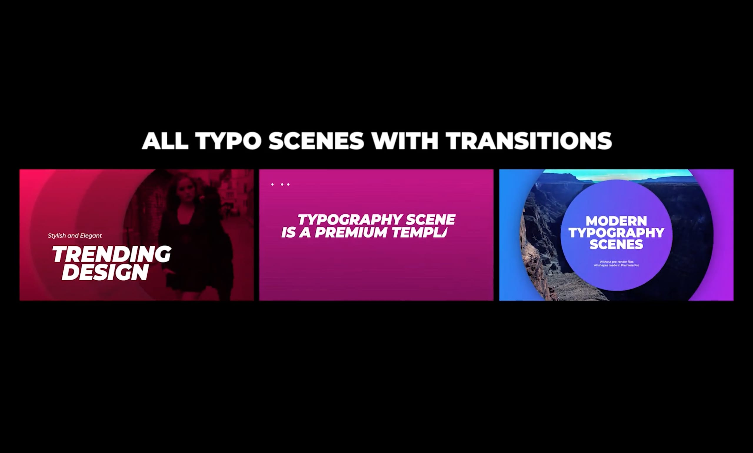 premiere pro text templates