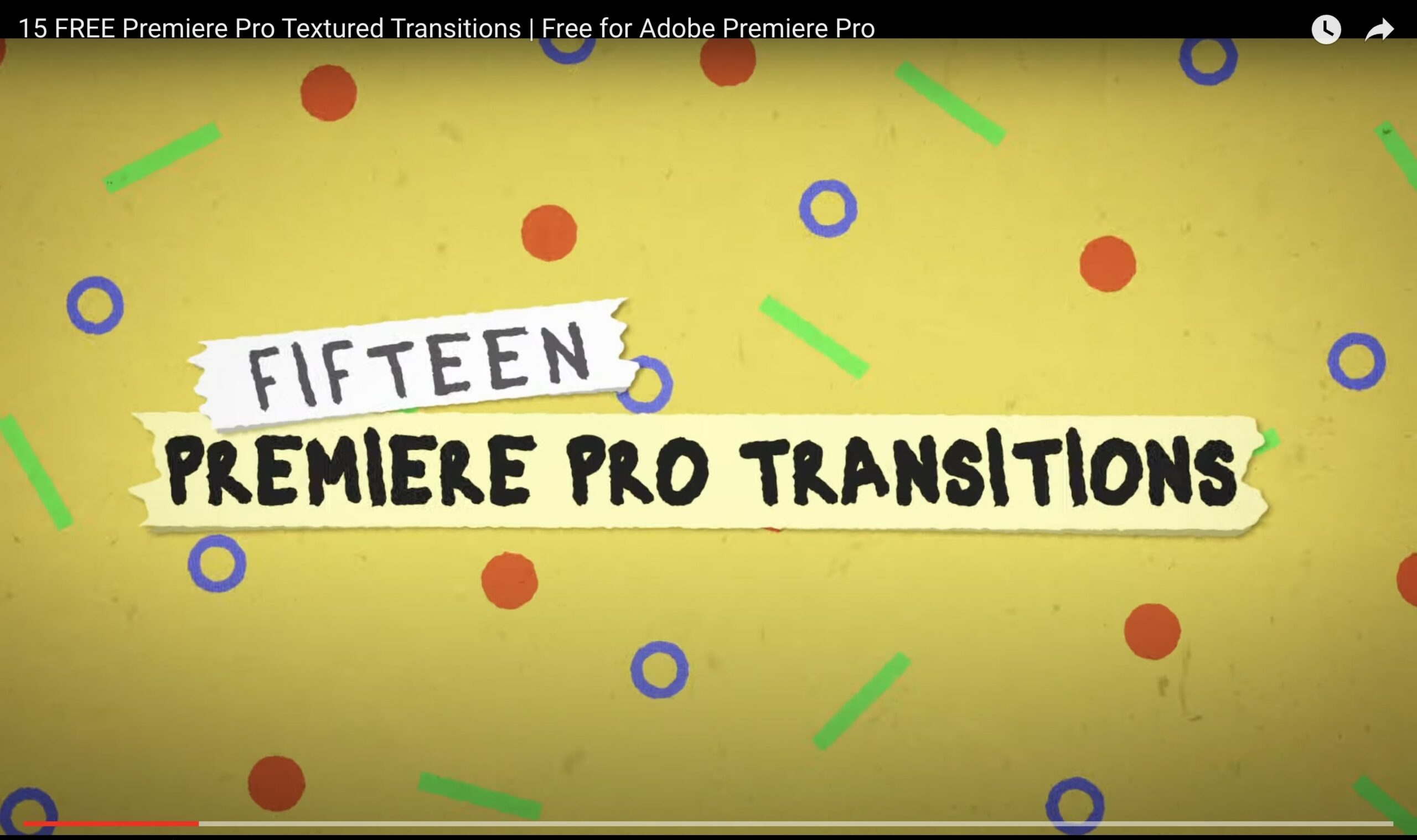 premiere pro transitions