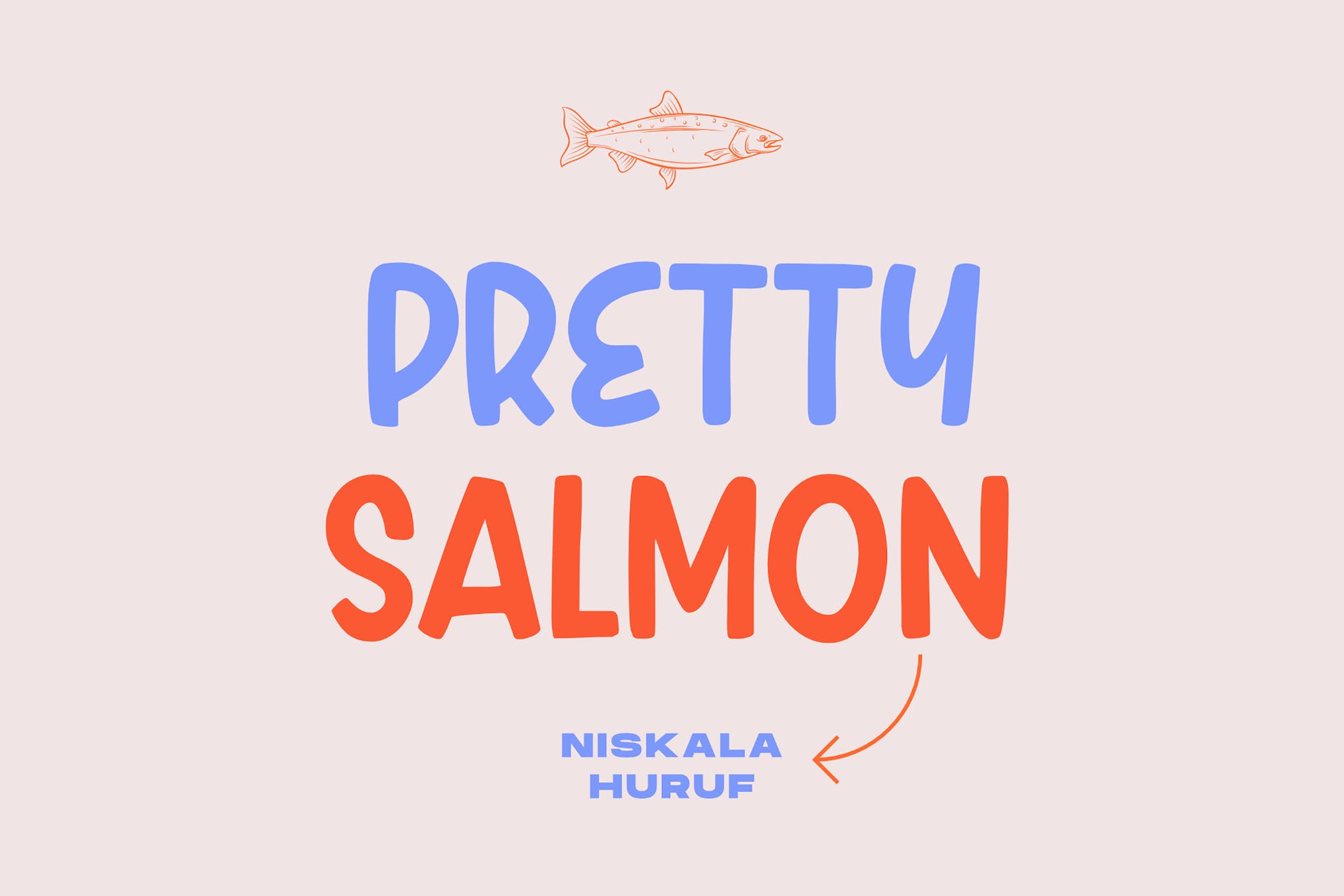 Pretty Salmon Script