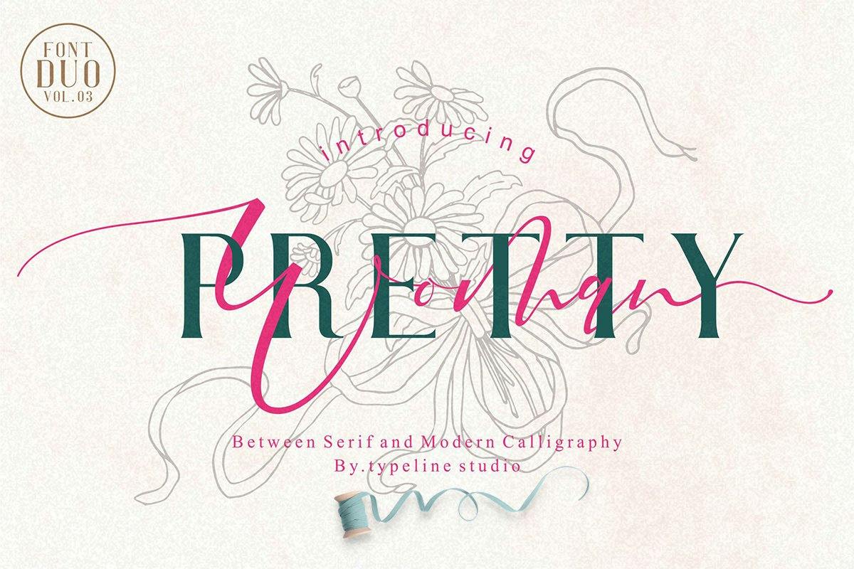 Pretty Woman Calligraphy