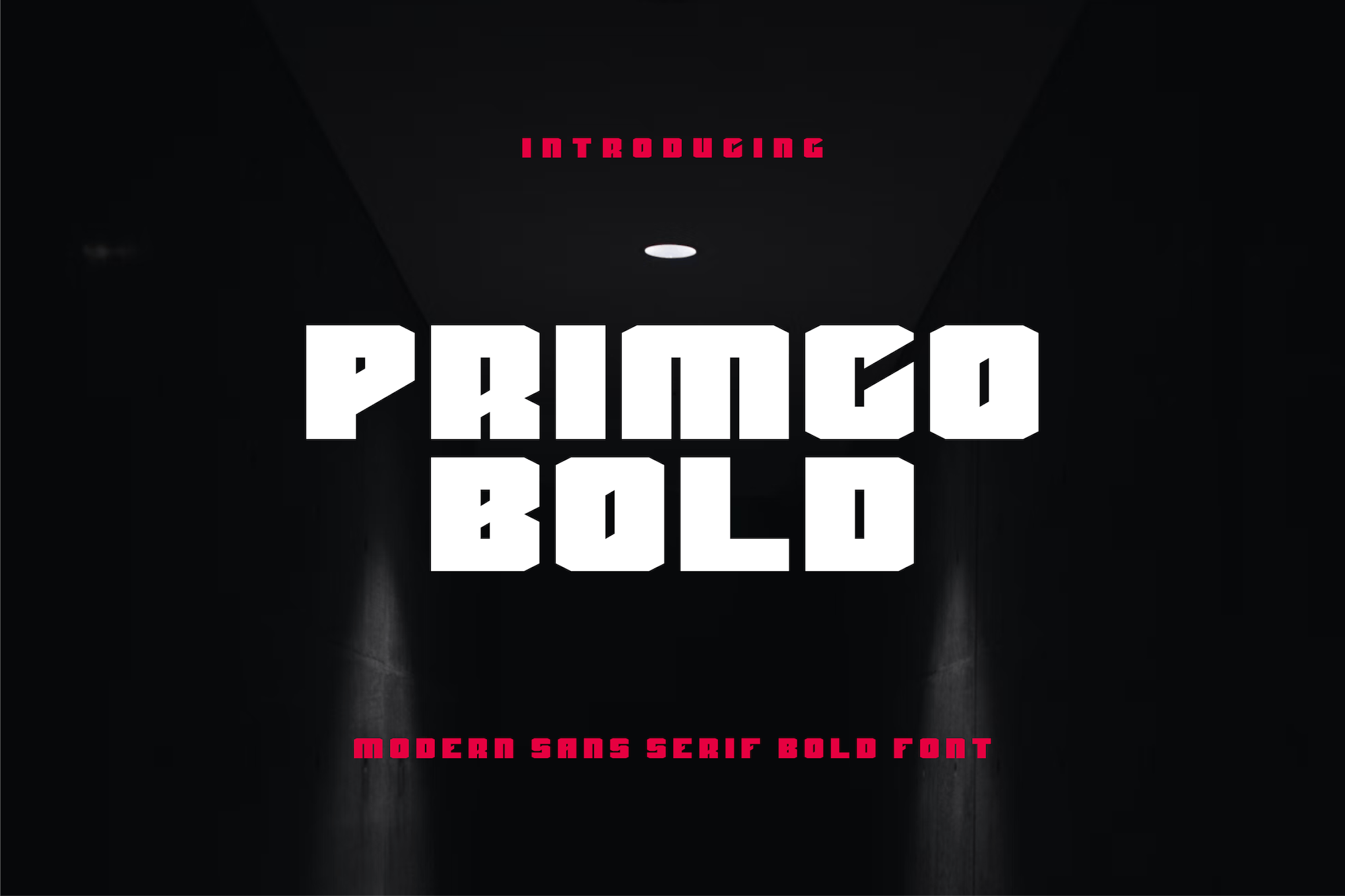 Primco Bold Modern Font