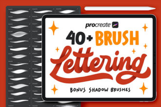 35+ Best Procreate Calligraphy & Lettering Brushes