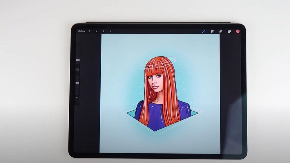 procreate cartoon tutorial