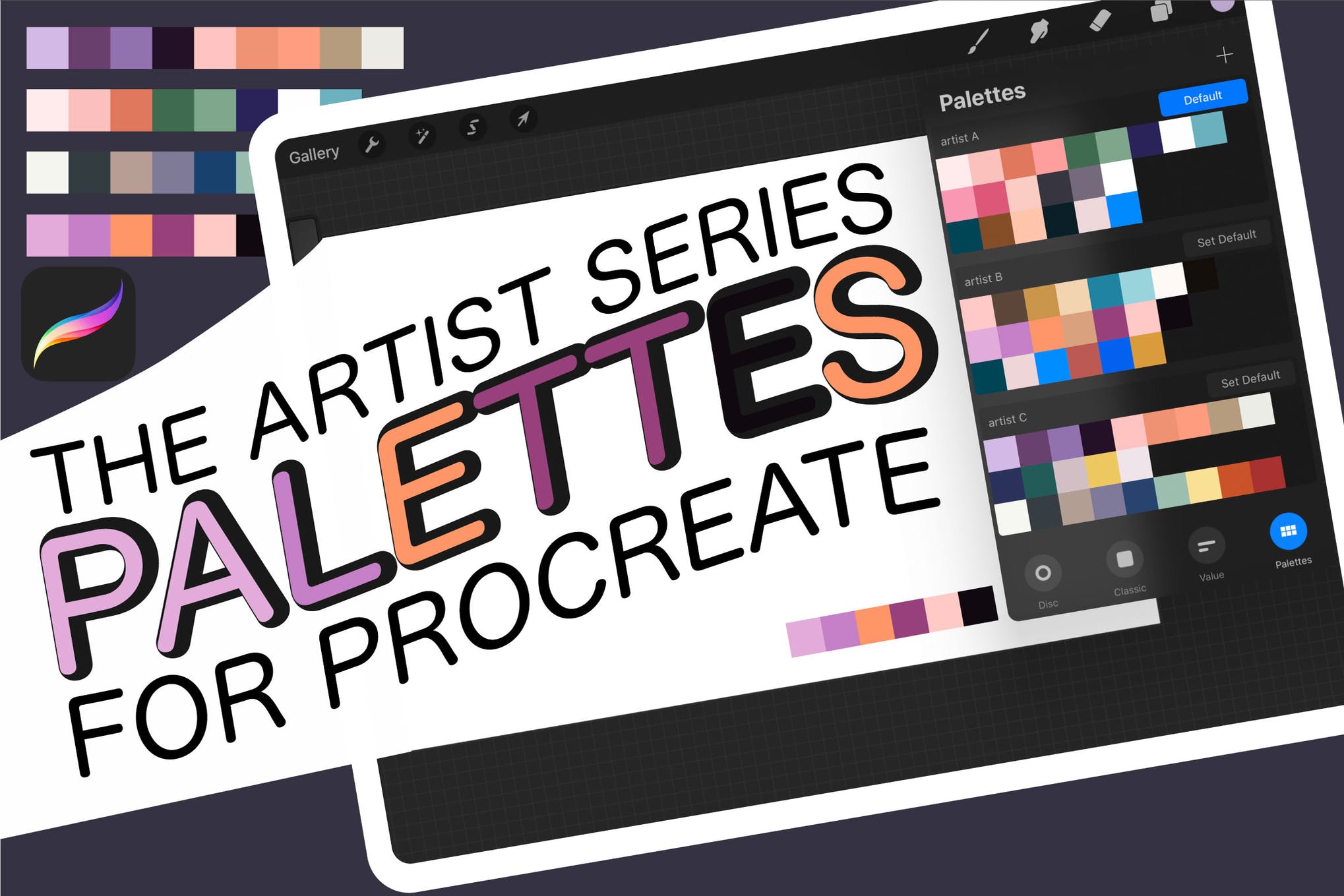 free download procreate palettes