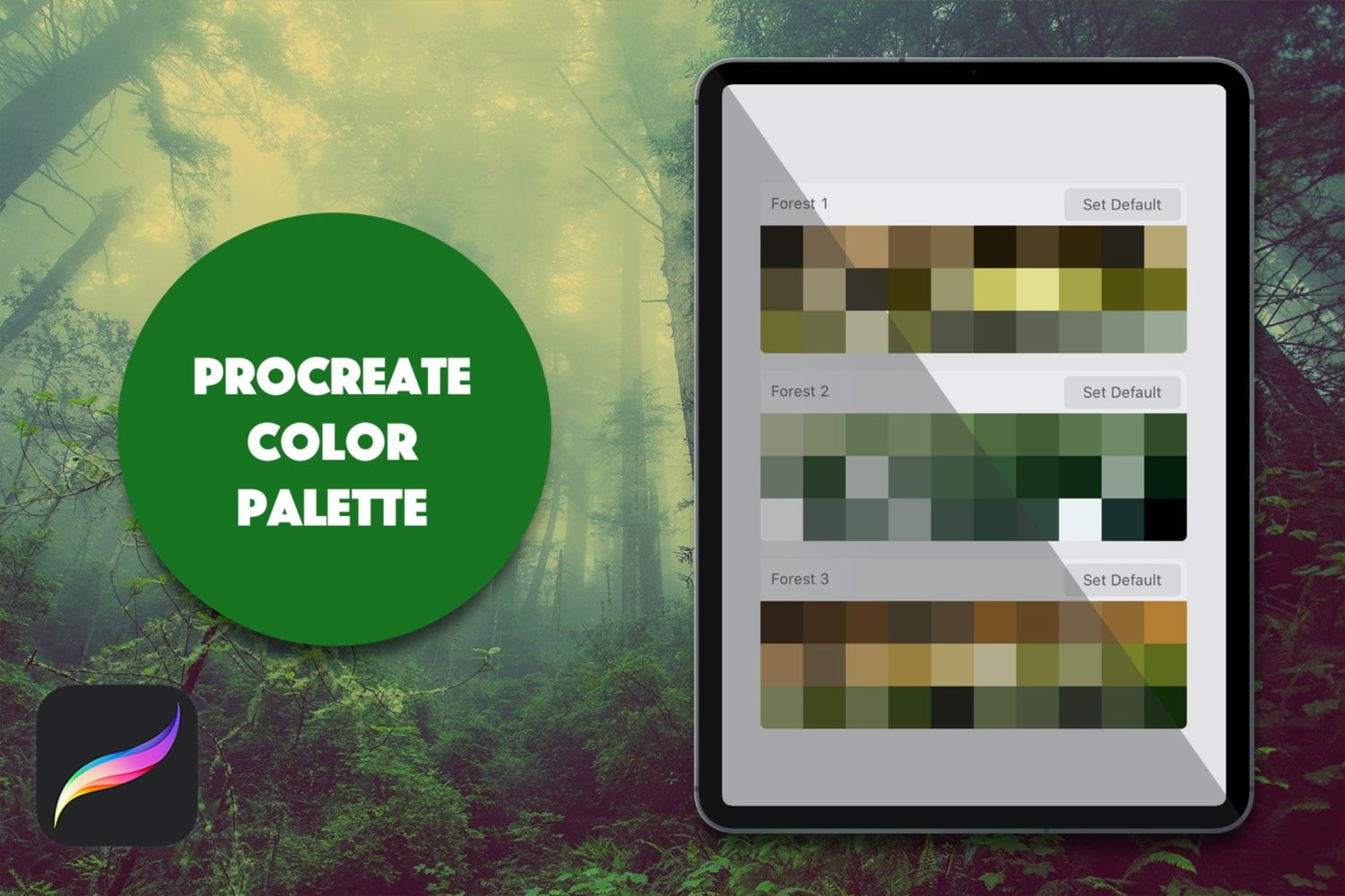 free palettes procreate