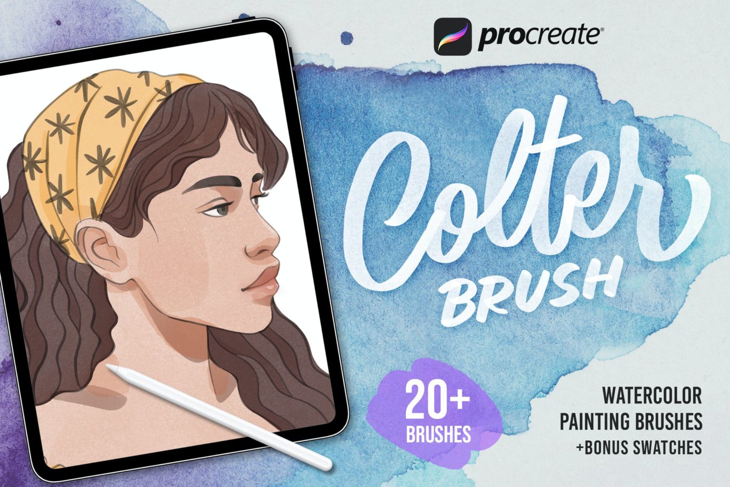 20+ Best Procreate Hair Brushes (Free & Pro) 2024 Theme Junkie