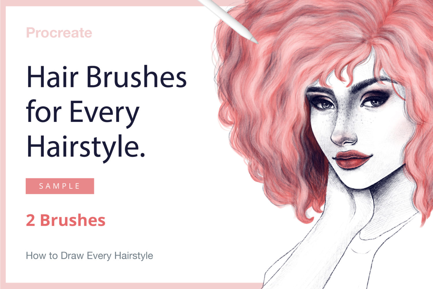 20+ Best Procreate Hair Brushes (Free & Pro) 2021 LaptrinhX / News