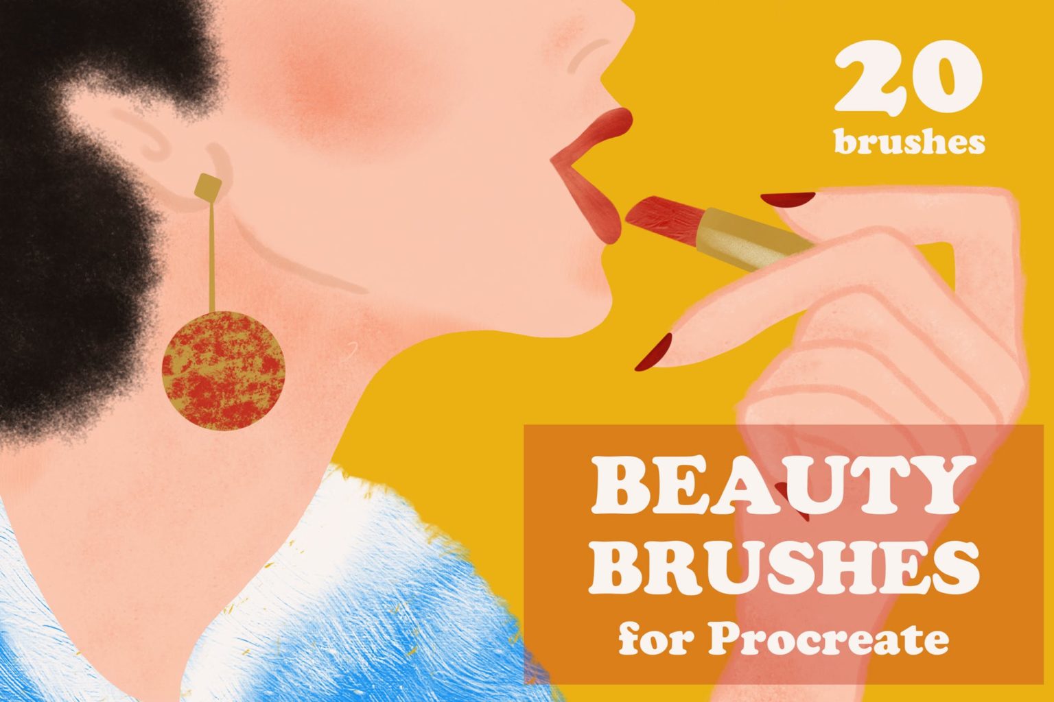 20+ Best Procreate Hair Brushes (Free & Pro) 2024 Theme Junkie