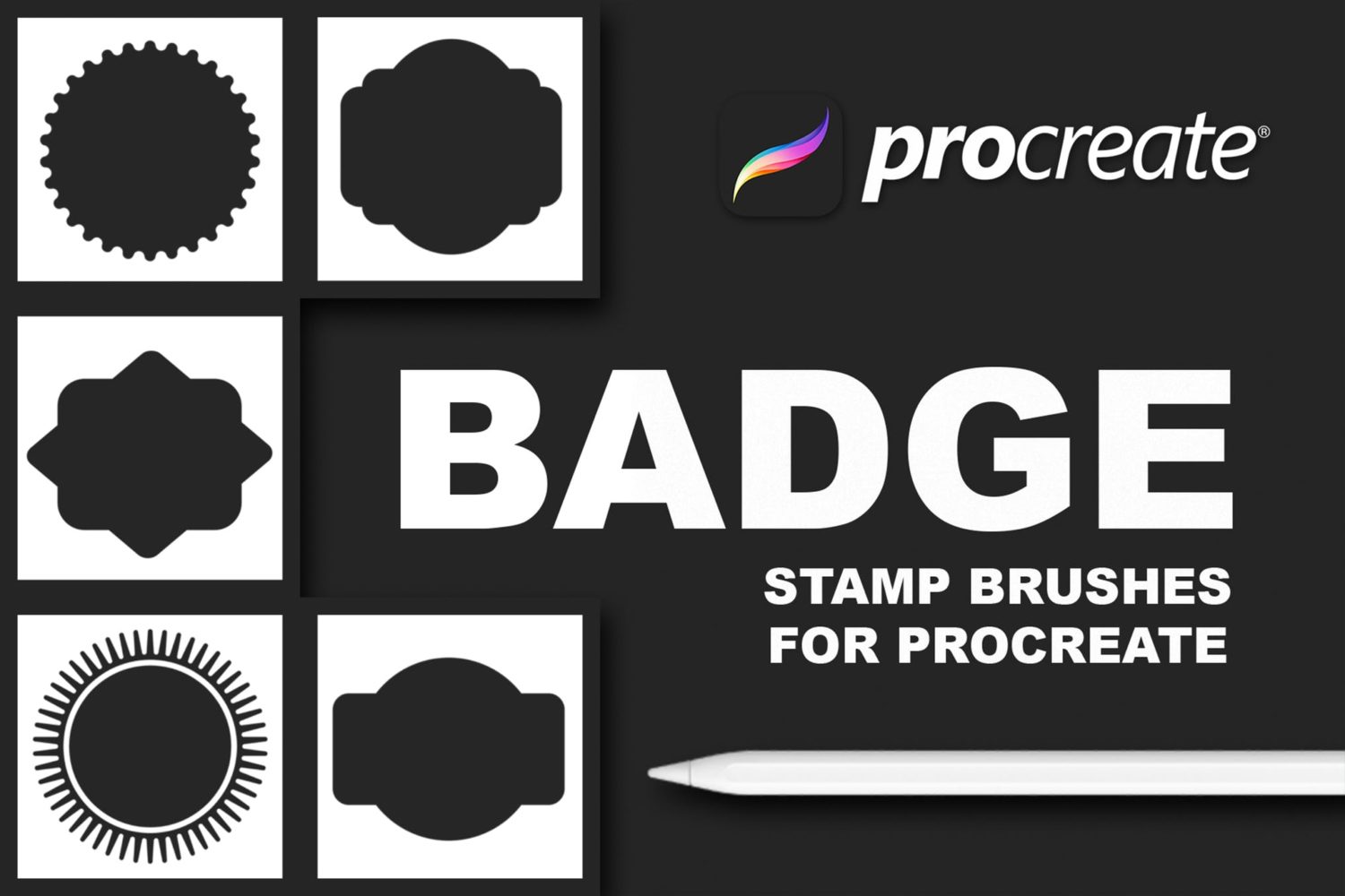 55+ Best Procreate Stamps (+ Free Procreate Stamp Brushes) 2024 Theme Junkie