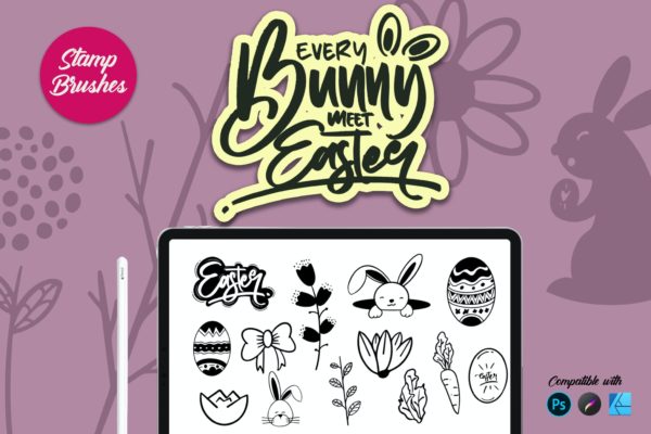 free procreate stamps