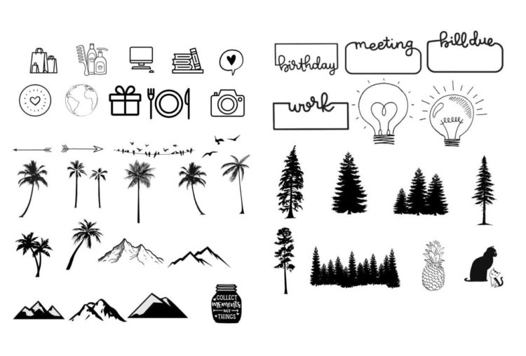 20+ Best Procreate Stamps (+ Free Procreate Stamp Brushes) 2021 Theme Junkie