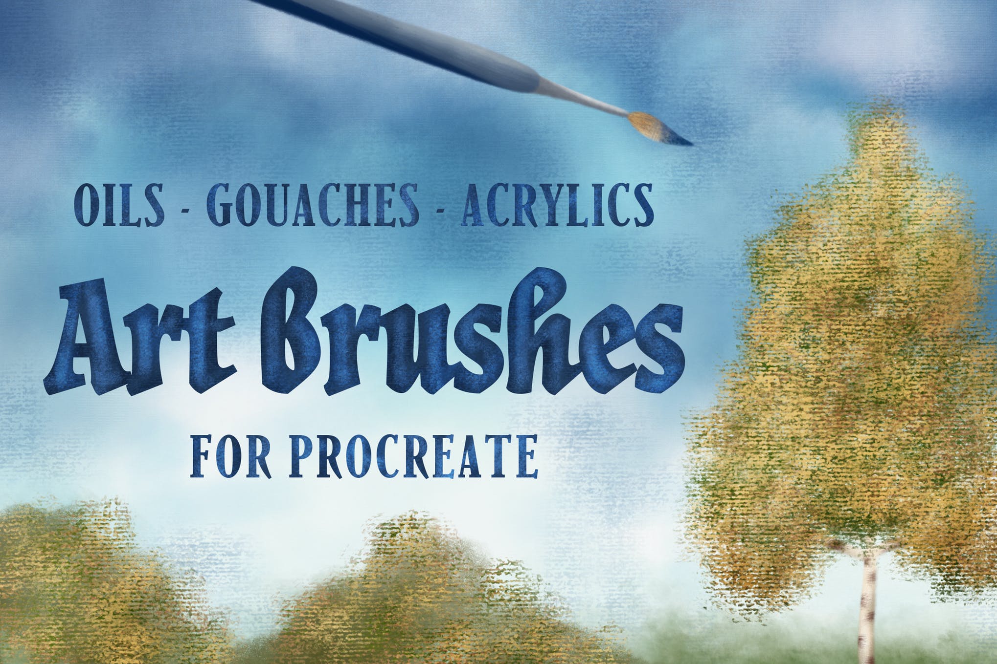 procreate texture brushes