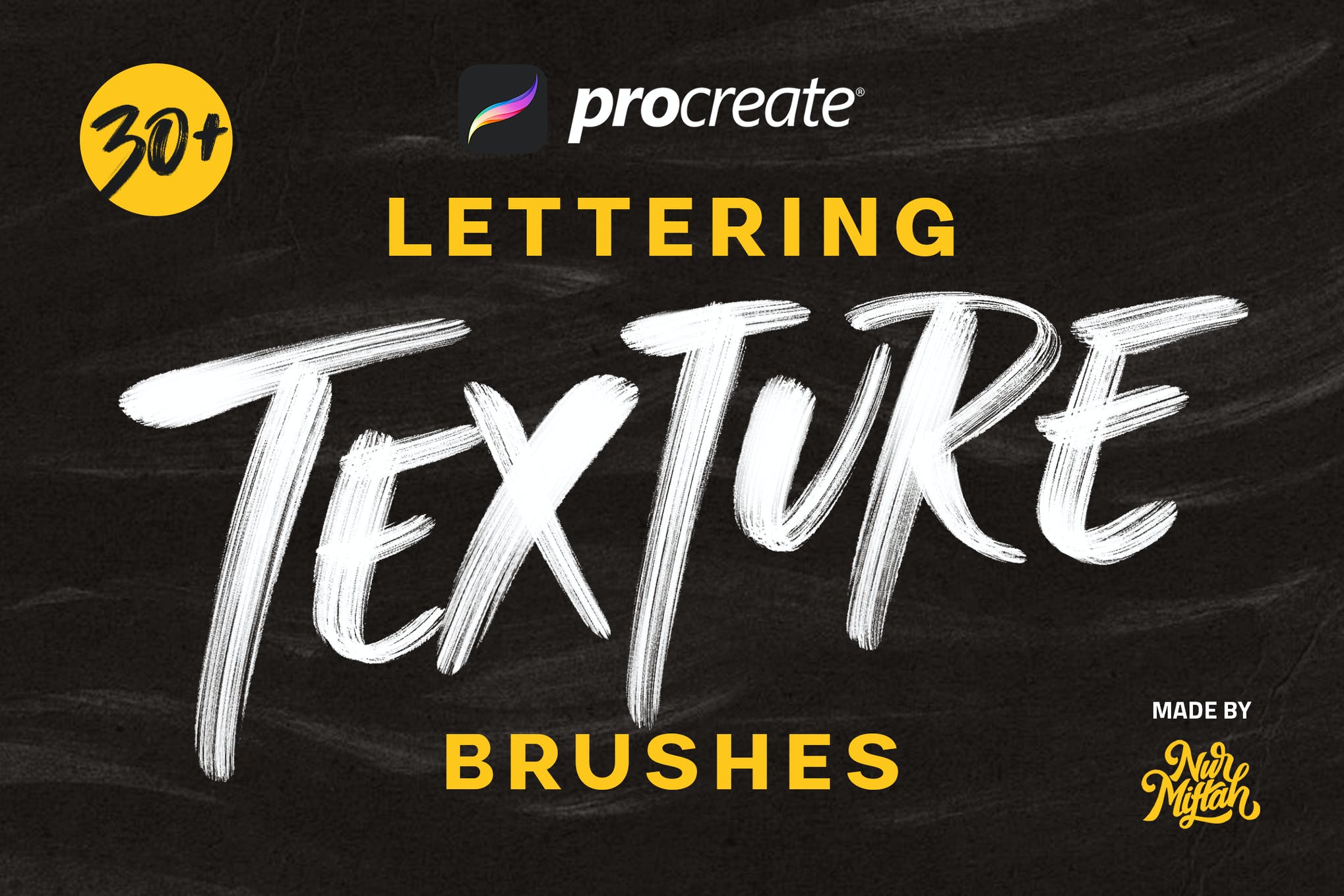 procreate texture brushes-