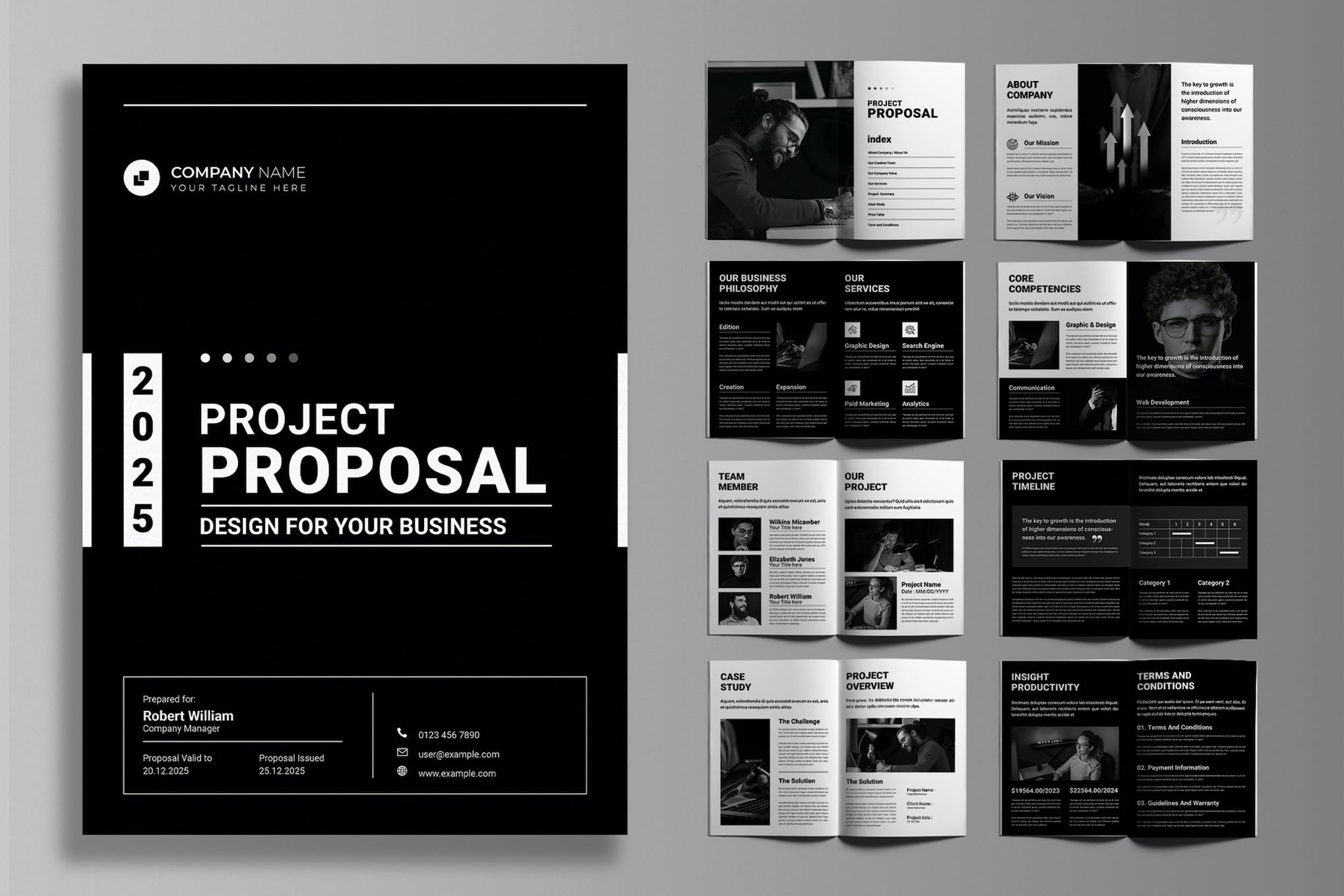 Project Proposal InDesign Template