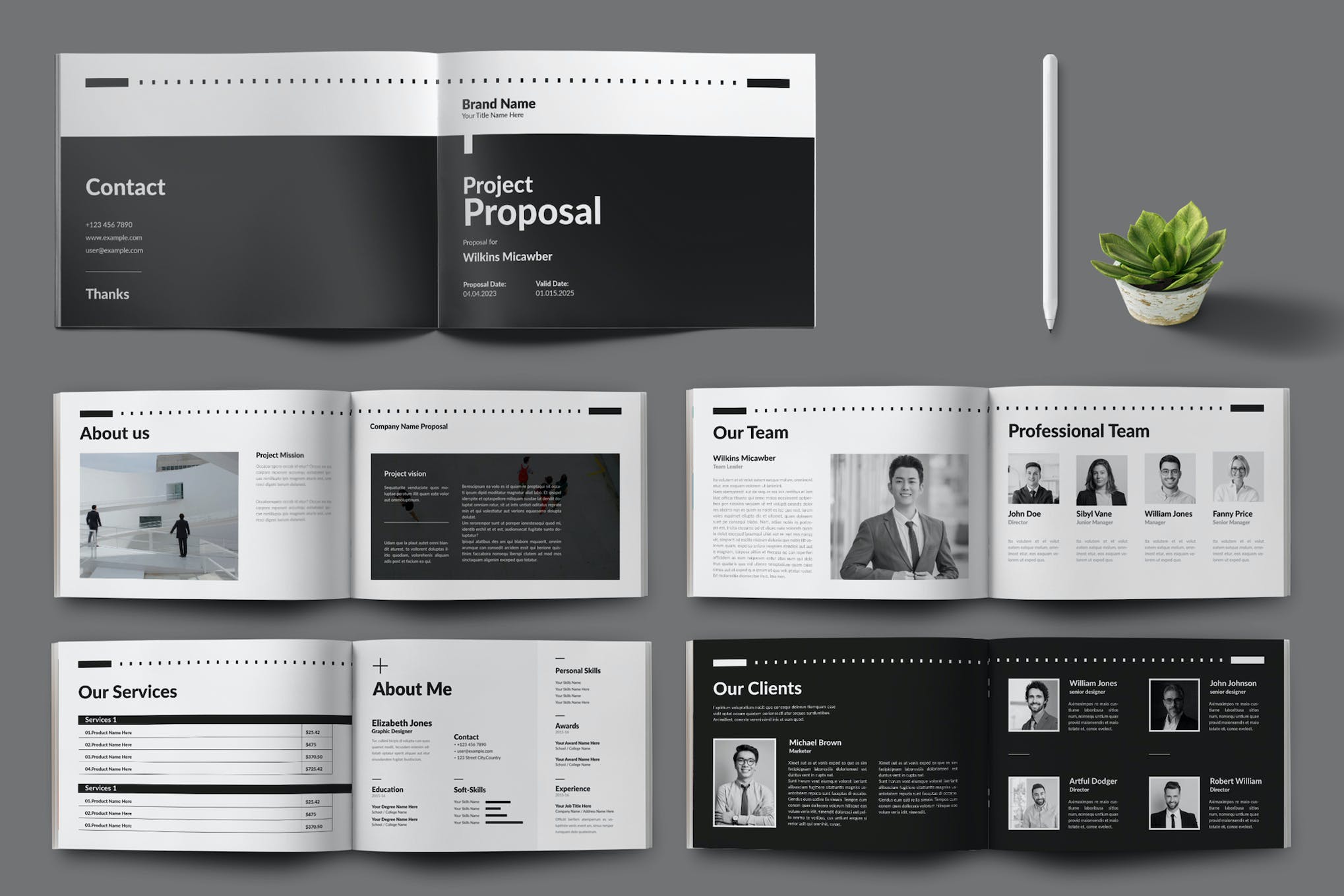 Project Proposal Landscape Template