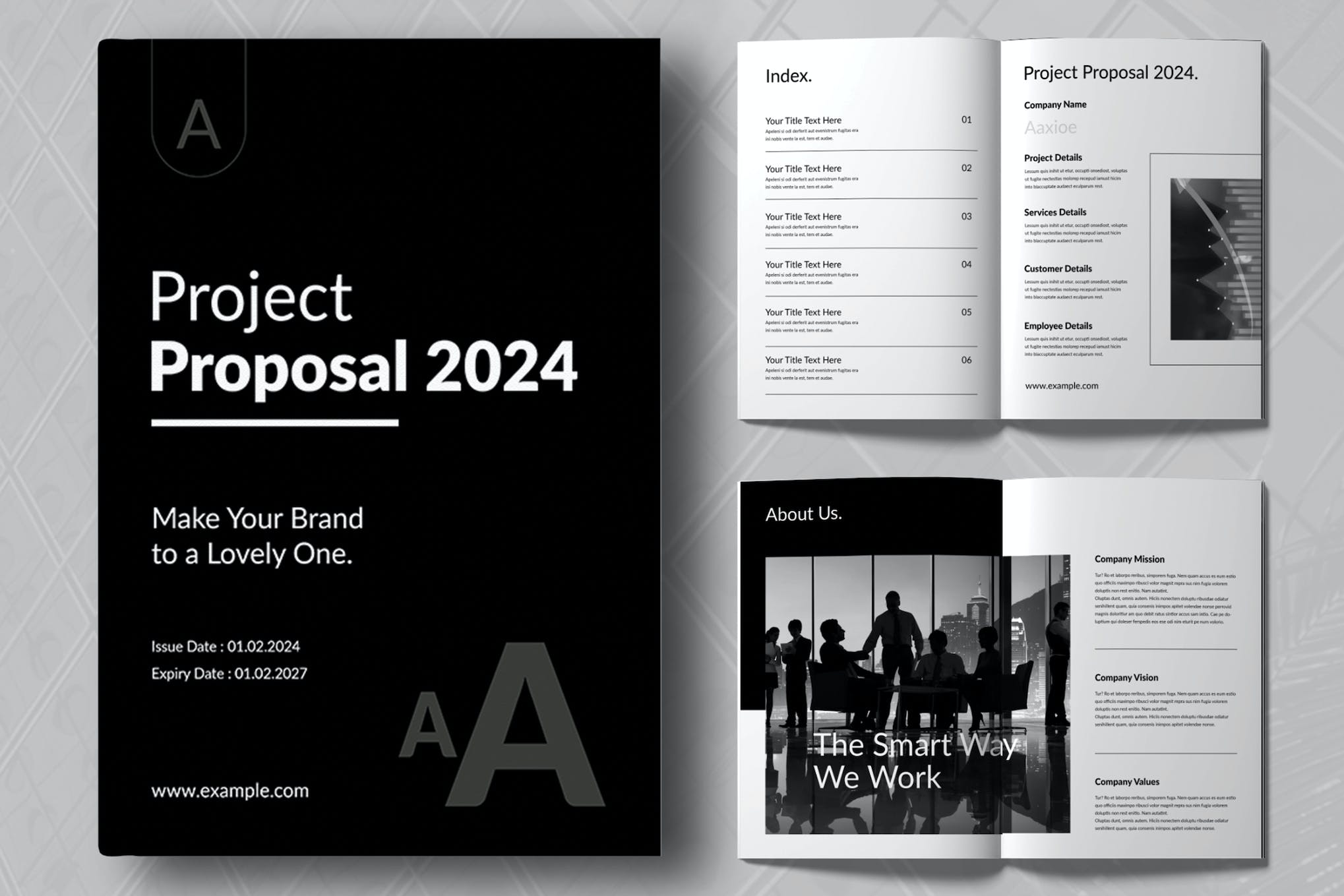 Proposal Template Layout for InDesign