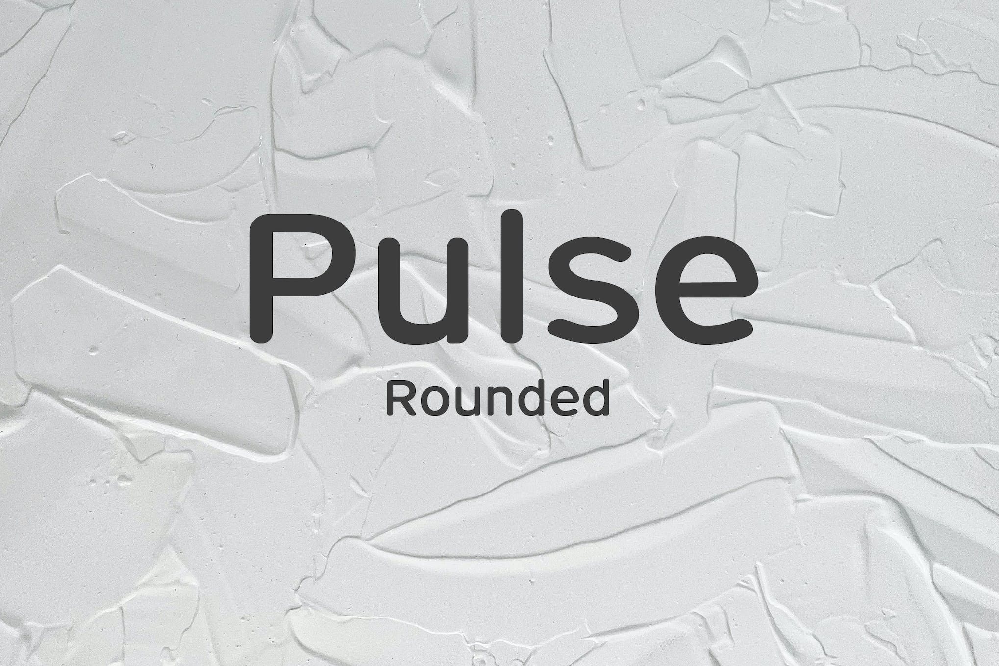 Pulse Rounded Modern Typeface