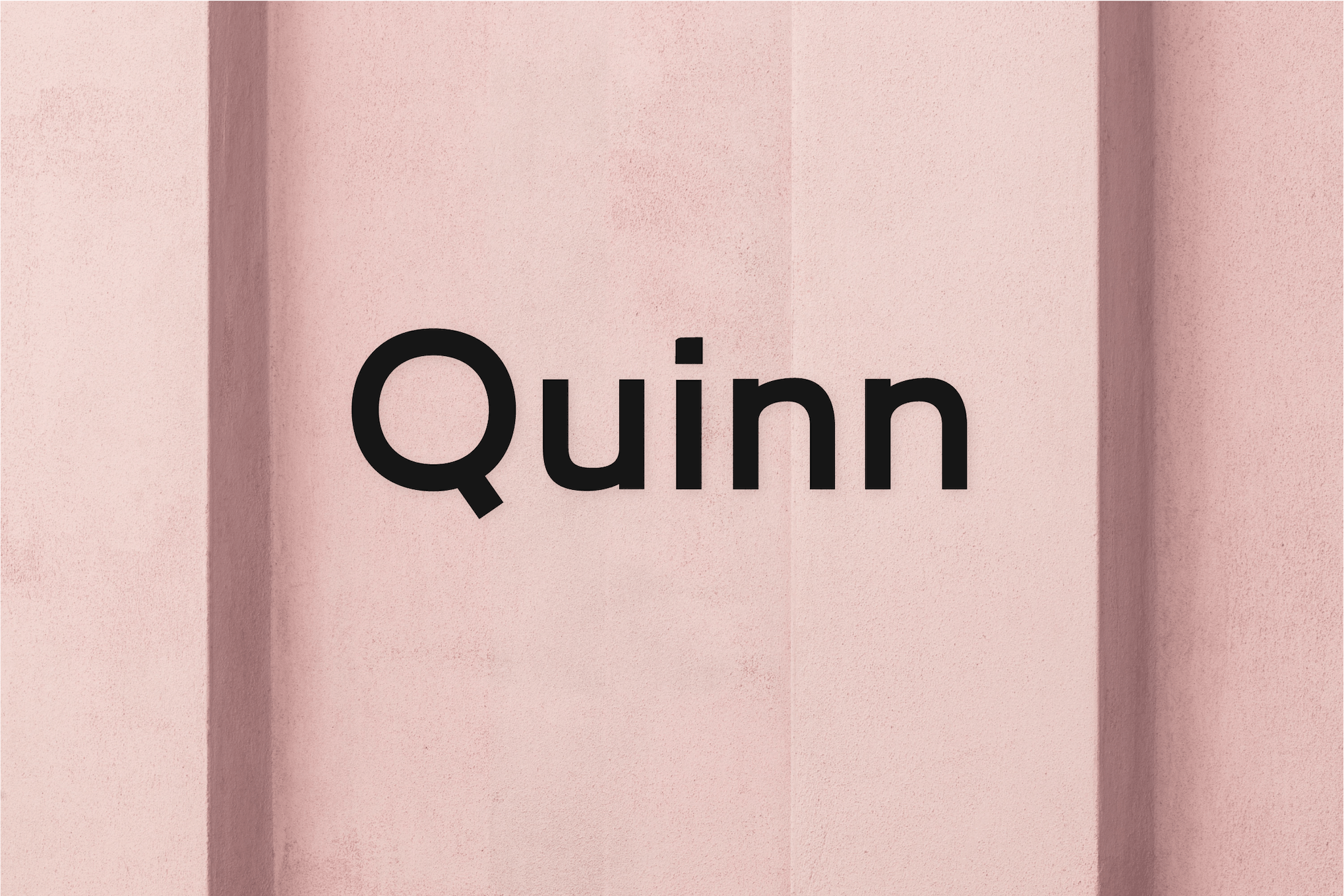 Quinn Minimal Sans Serif