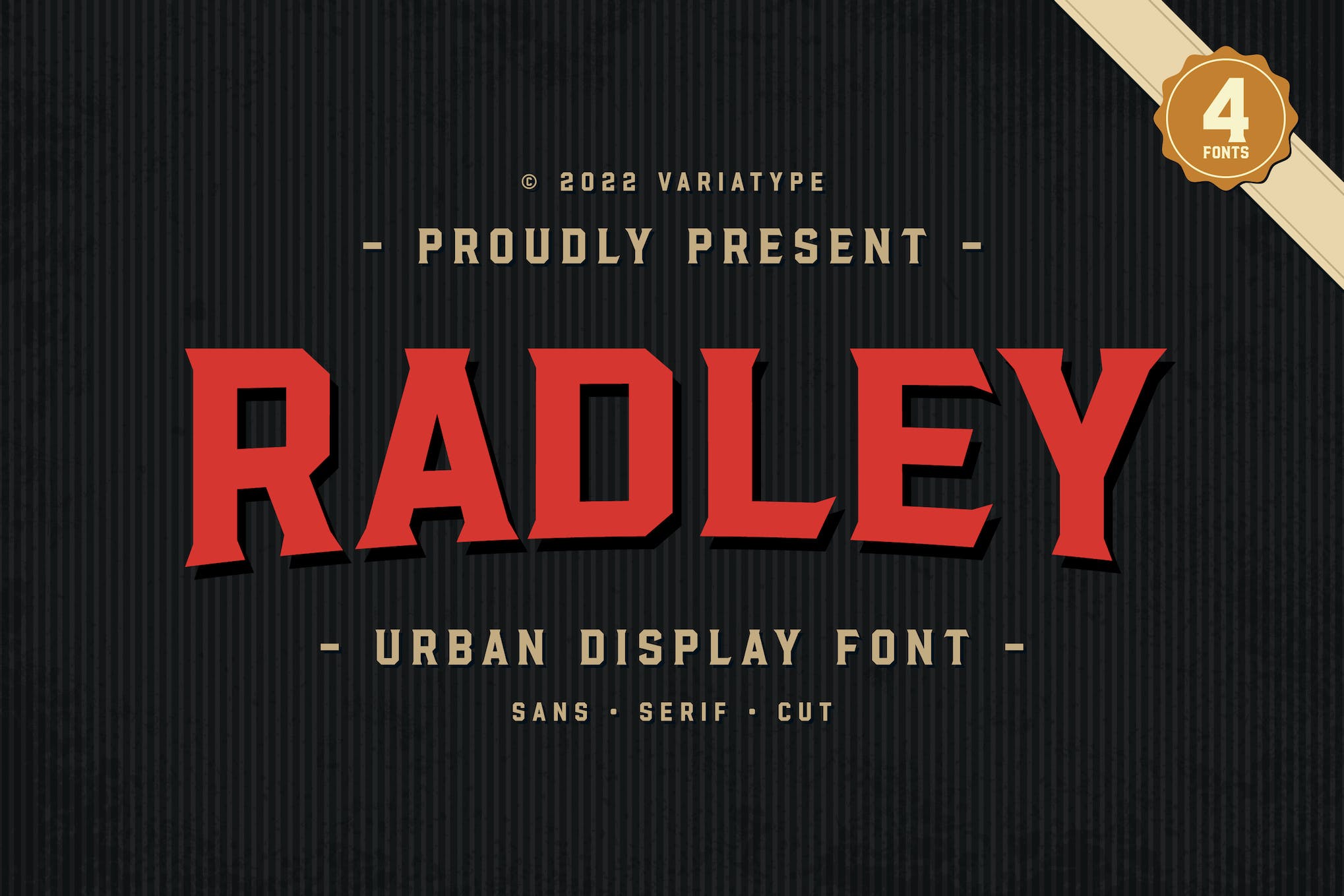 Radley Urban Display Font