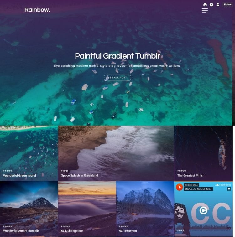 20+ Best Tumblr Grid Themes - Theme Junkie