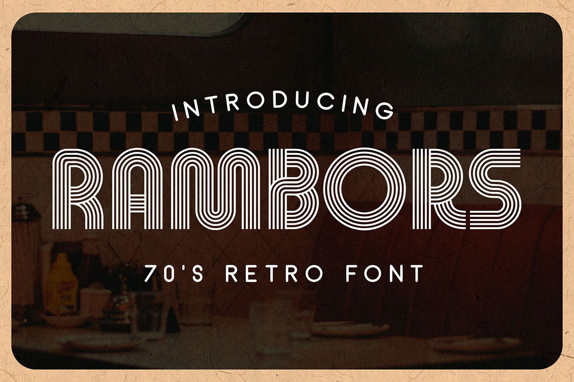 Rambors Retro Font