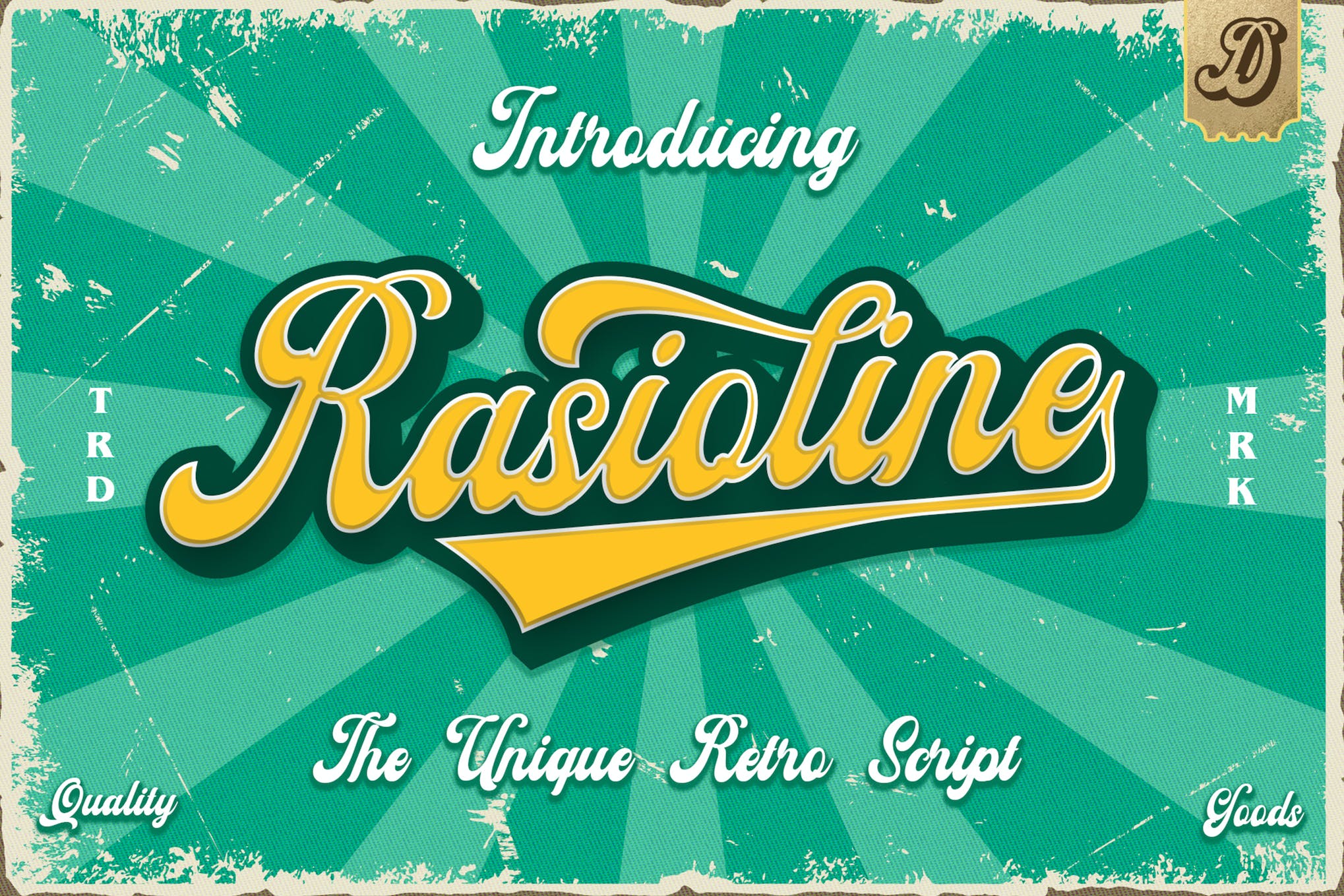 Rasioline Typeface