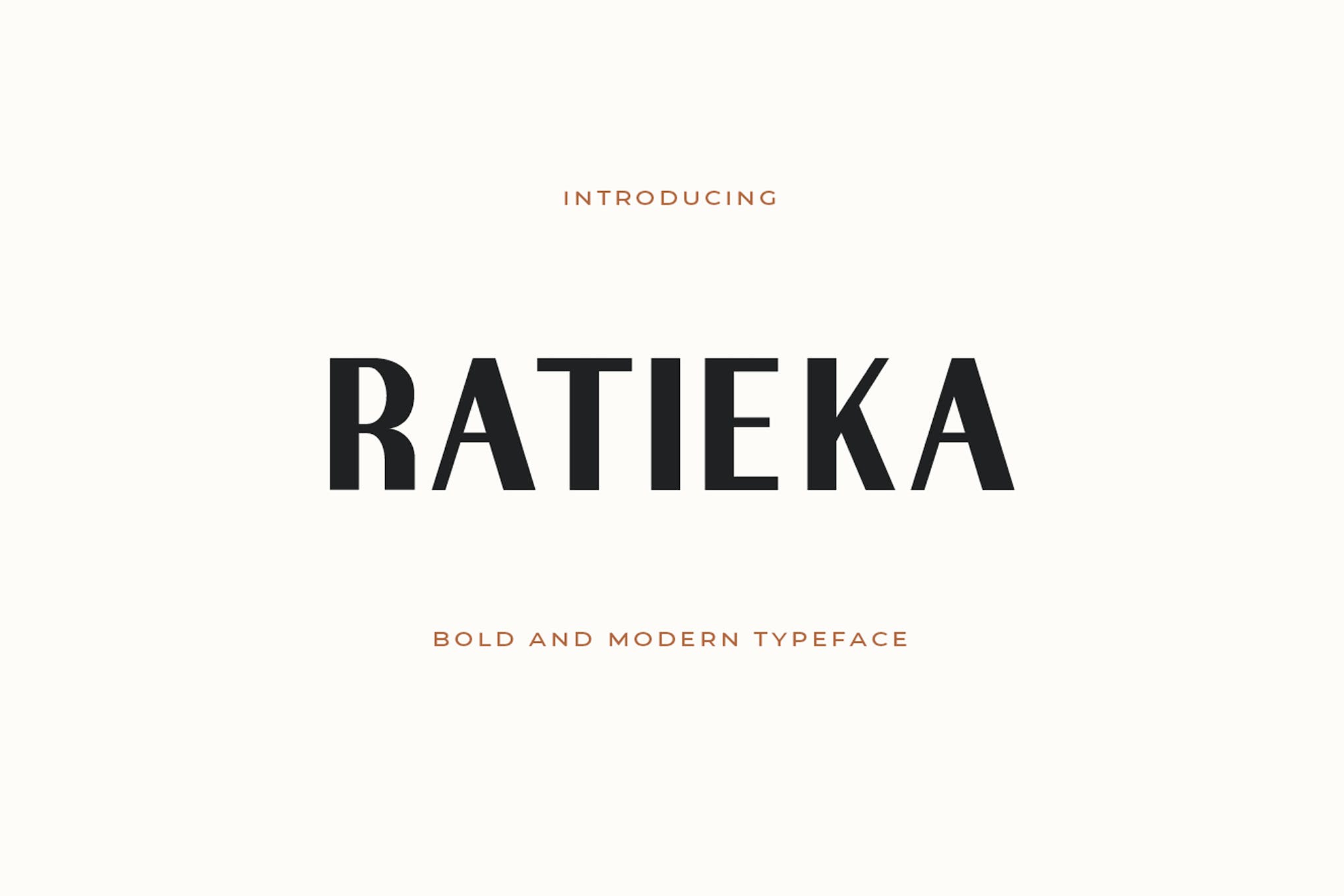 Ratieka Modern Font