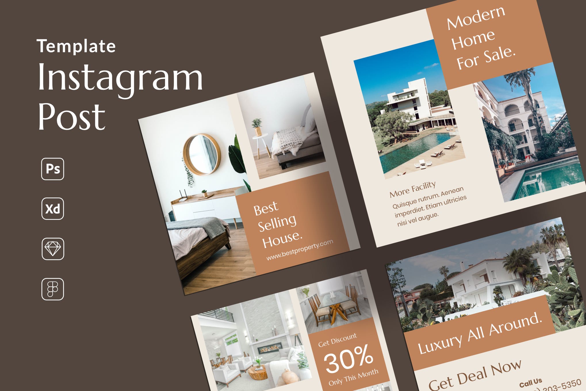 real estate instagram templates