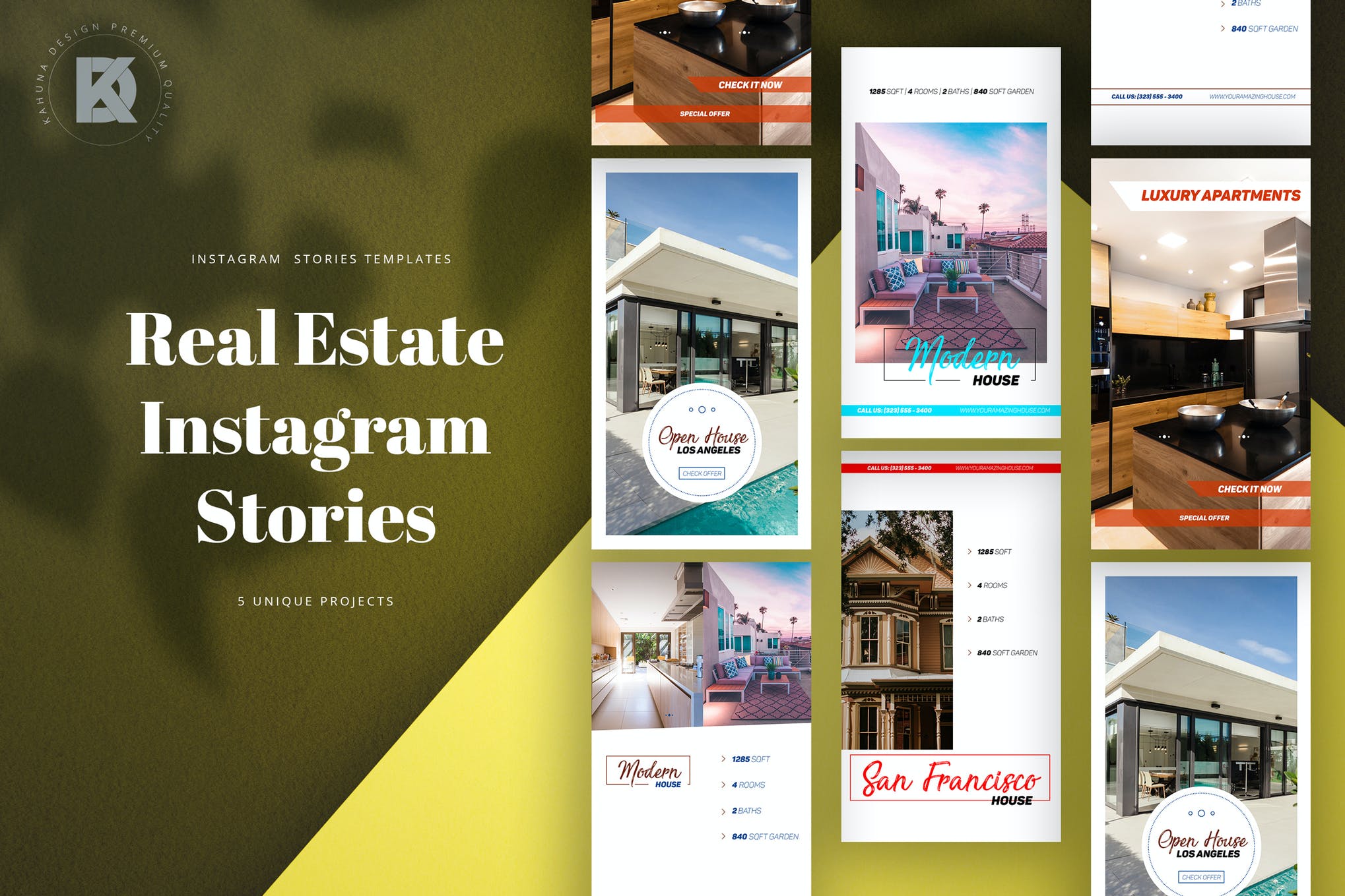 real estate instagram templates