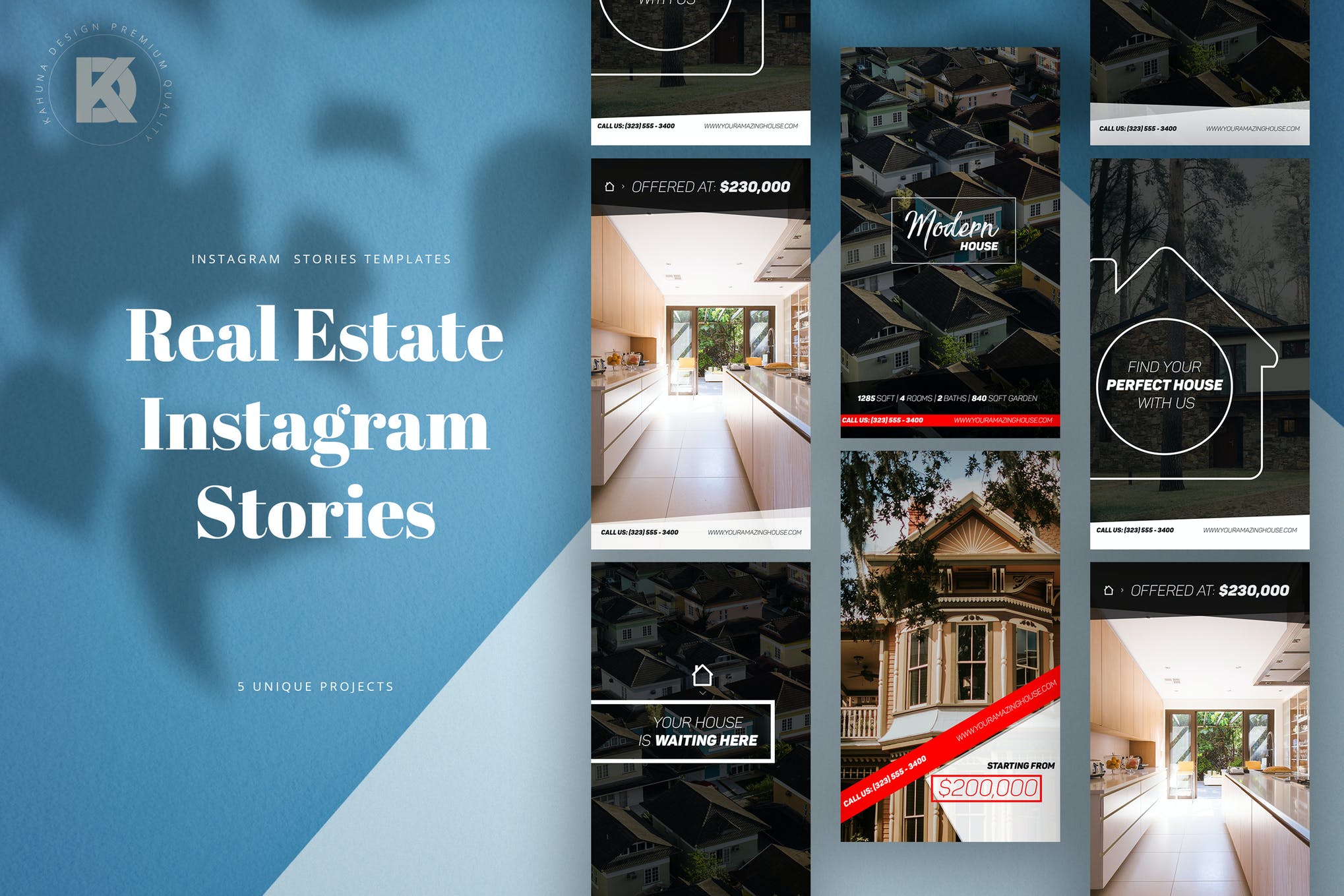 real estate instagram templates