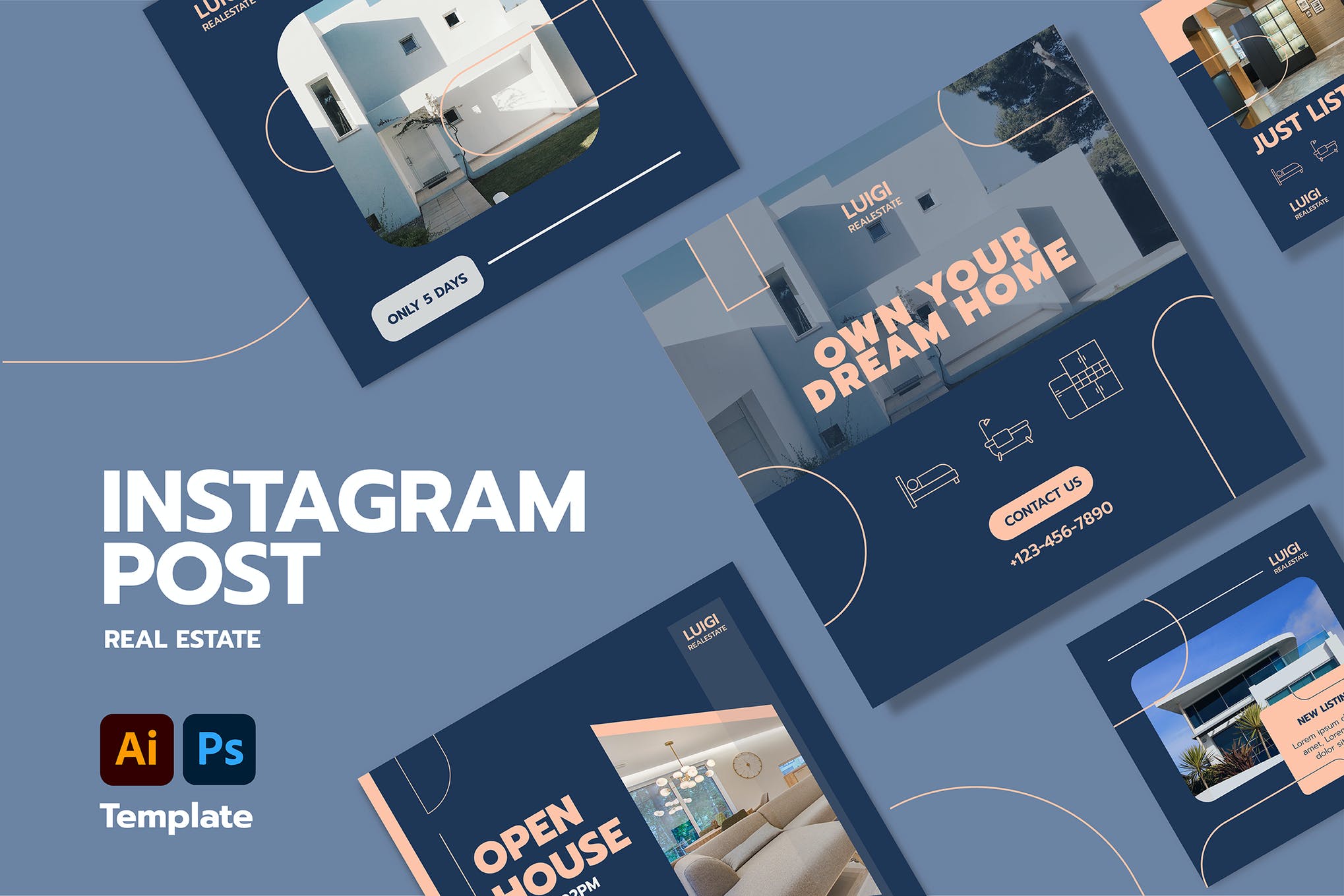 real estate instagram templates