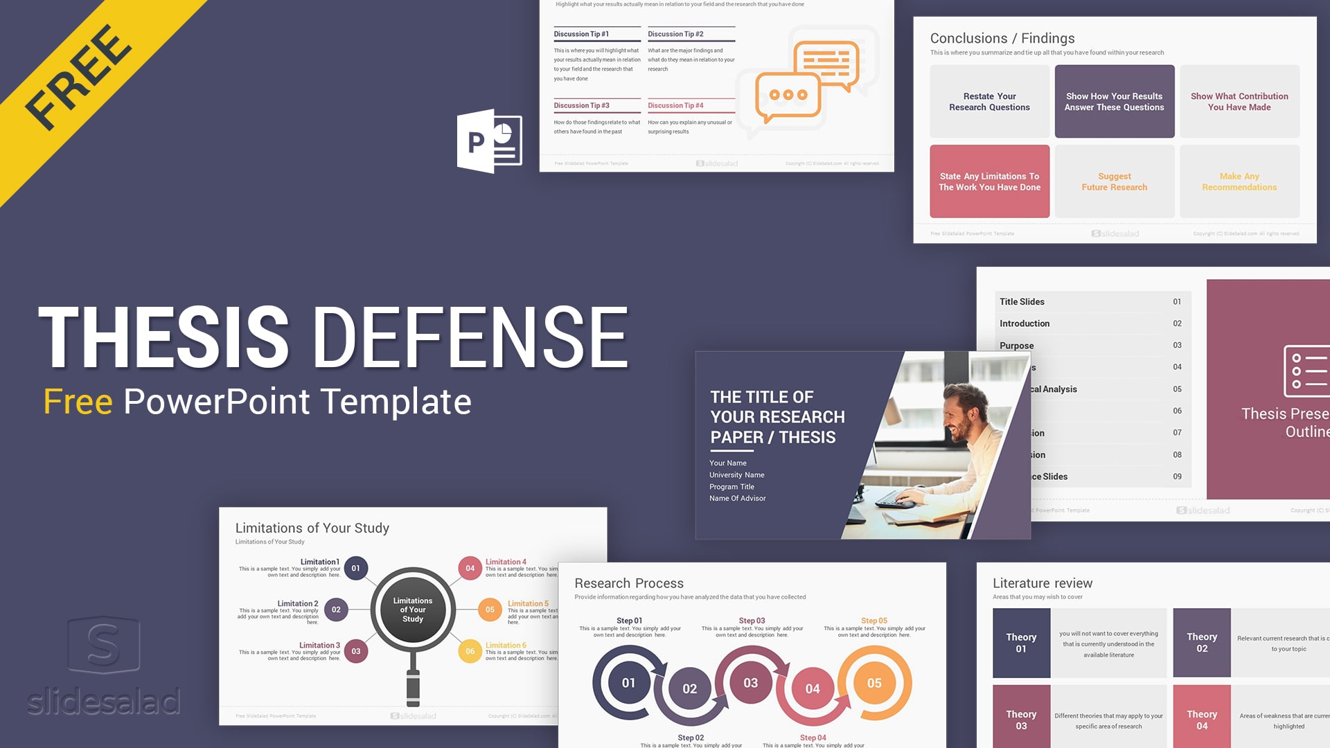 research powerpoint template