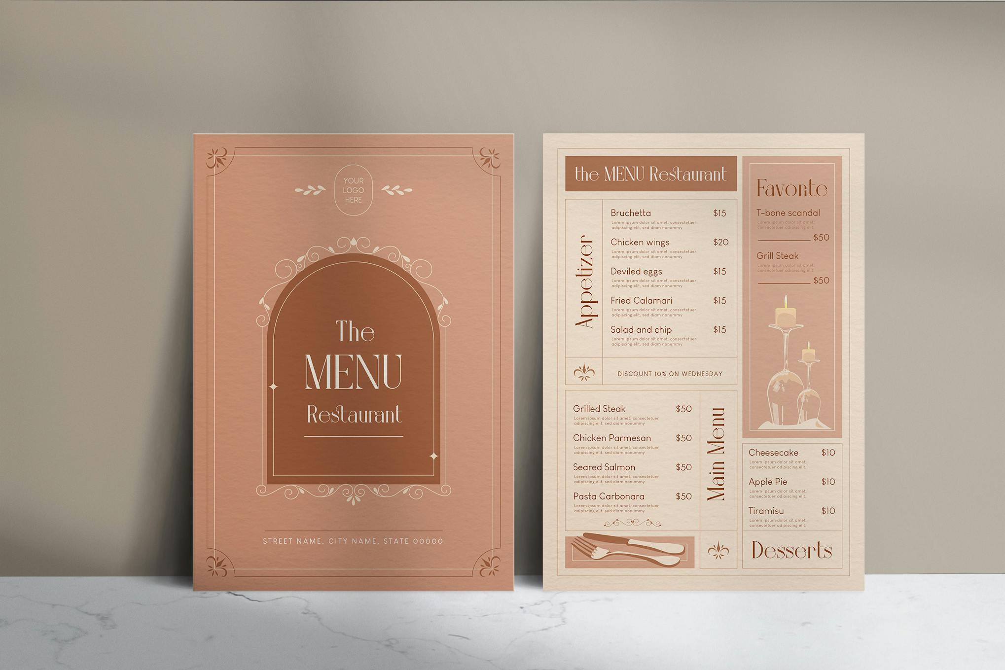 Restaurant Menu Template